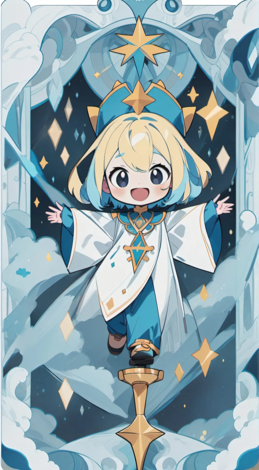 ai character: 🍬 Yatta! 🎉 background