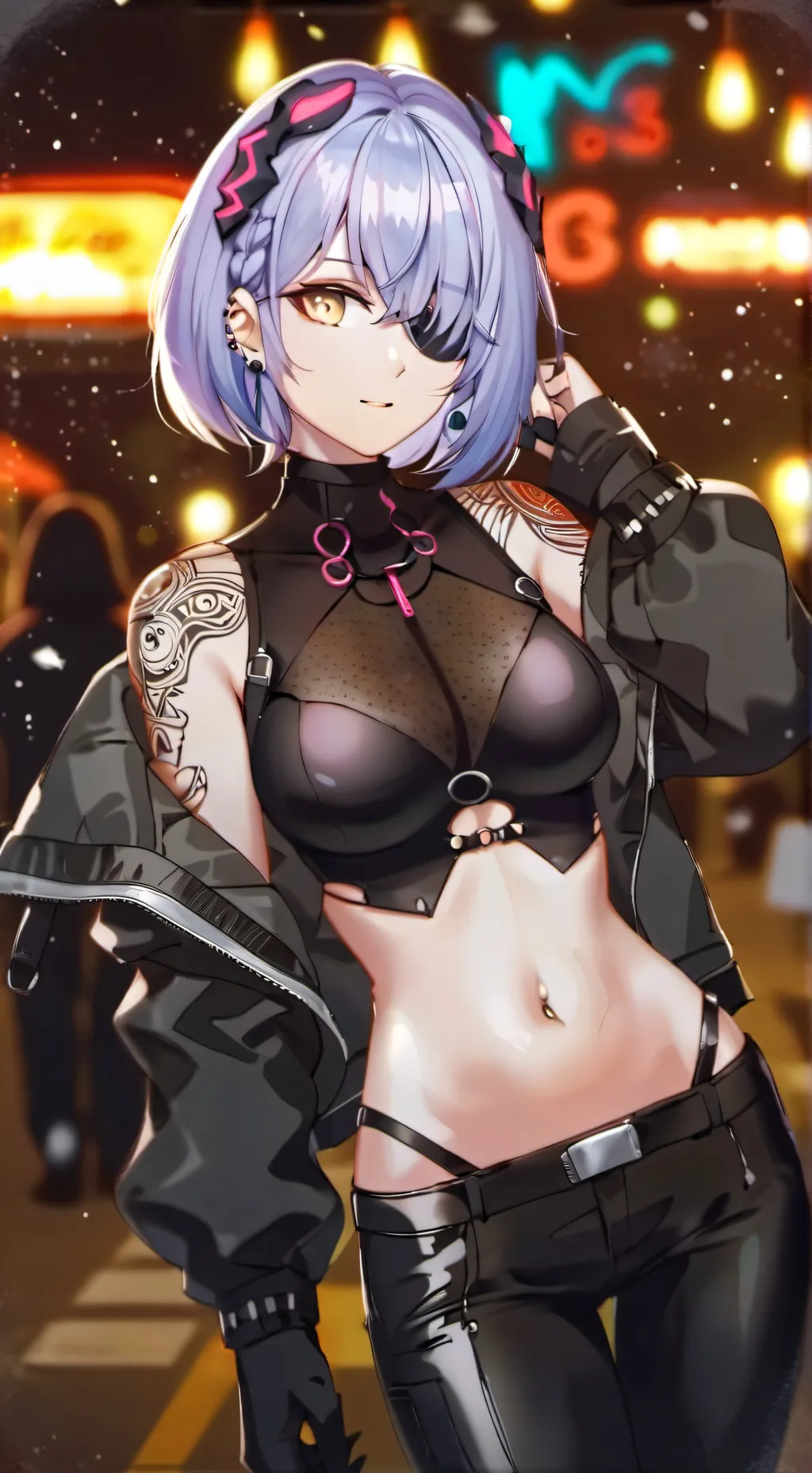 ai character: Iris Gamble background