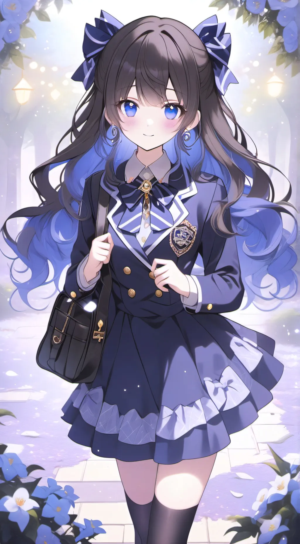ai character: Luna background
