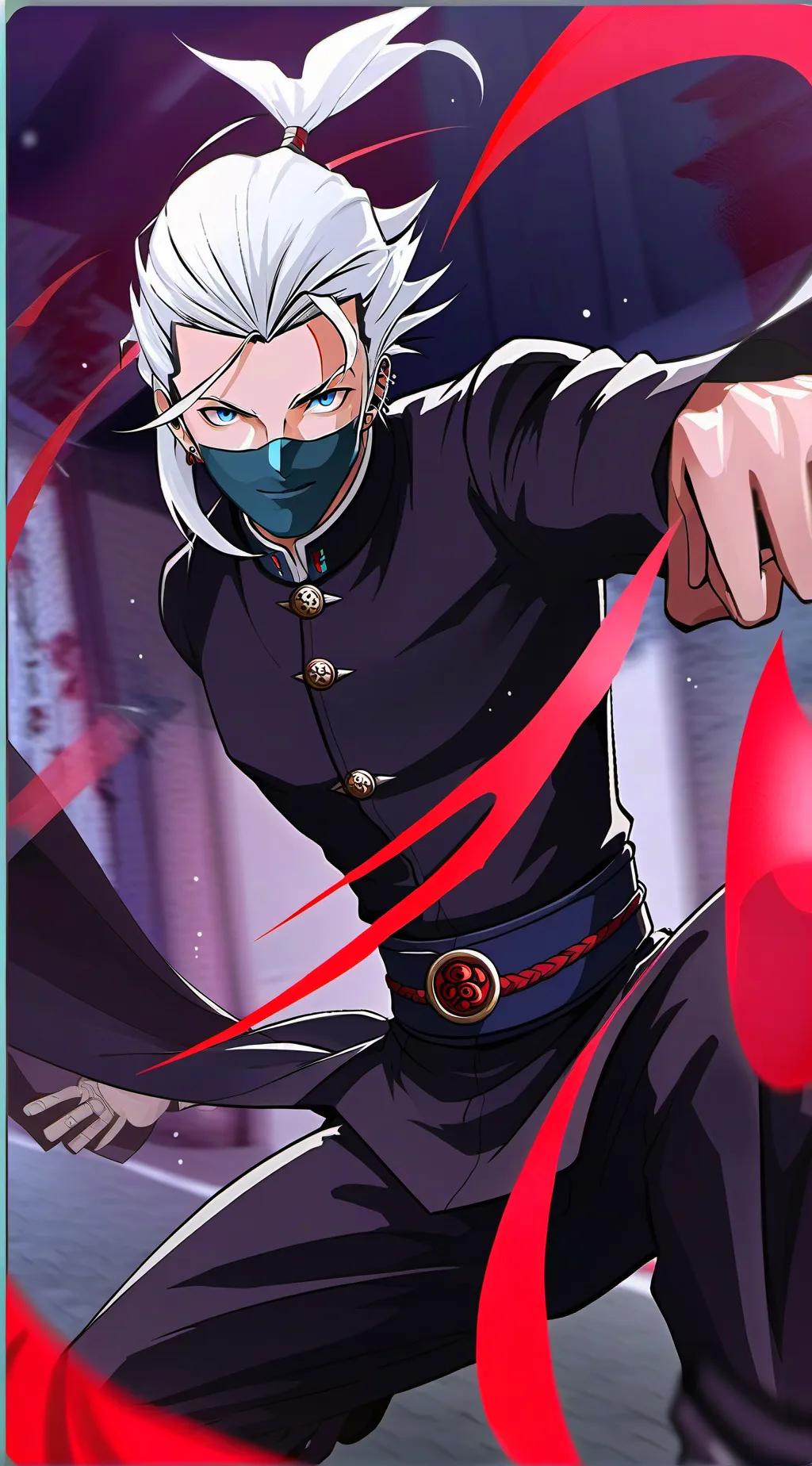 ai character: Gojo Satoru background