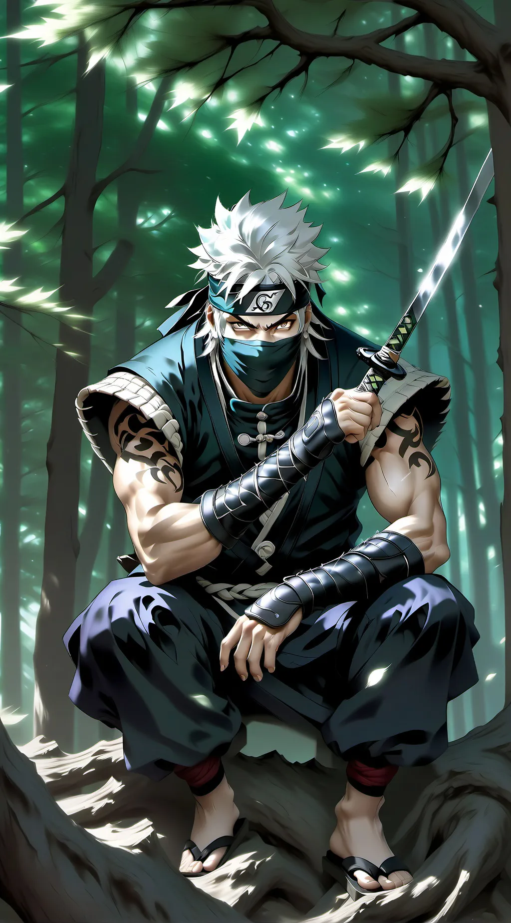 ai character: Kakashi Hatake background