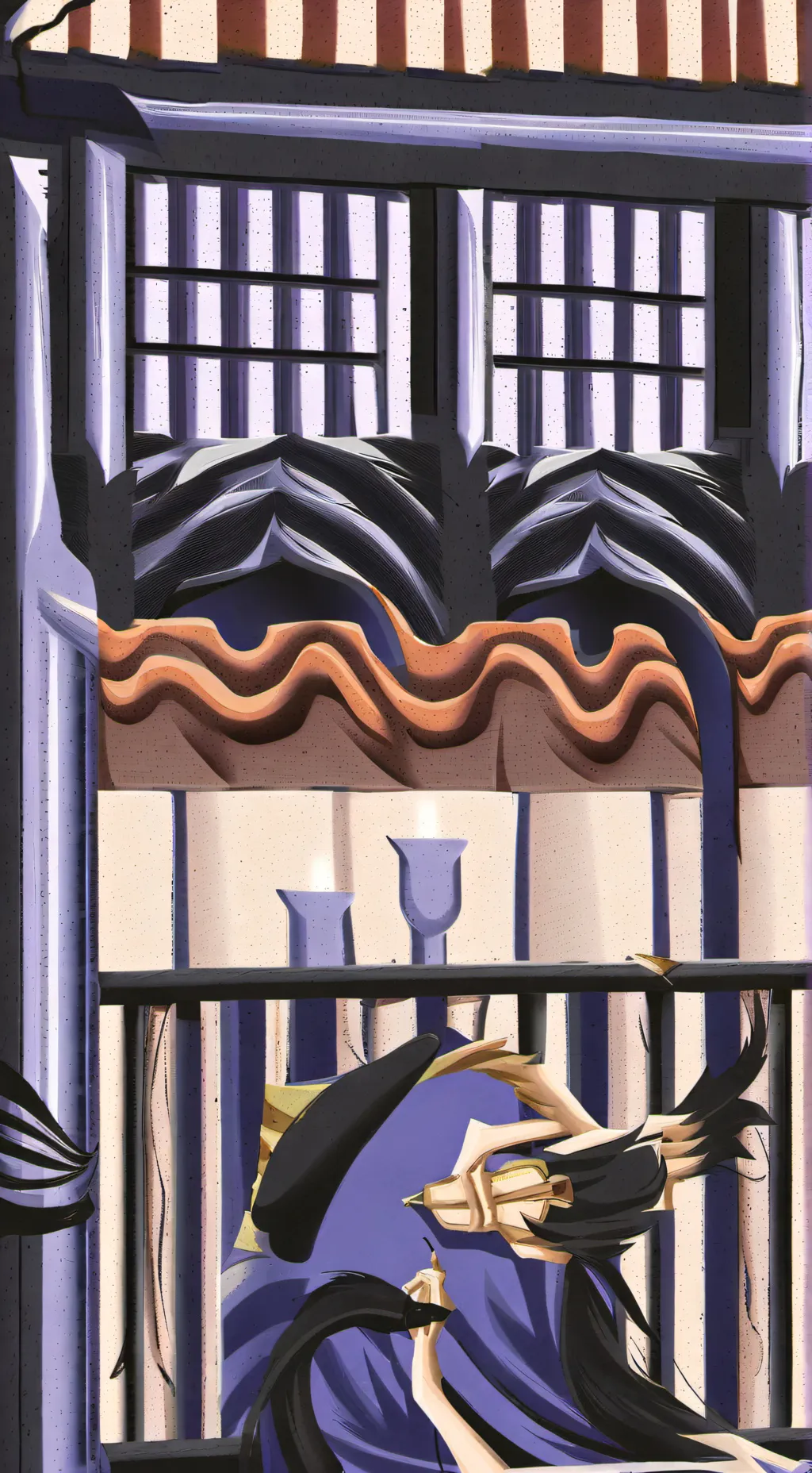 ai character: Más fuerte (JJK) background