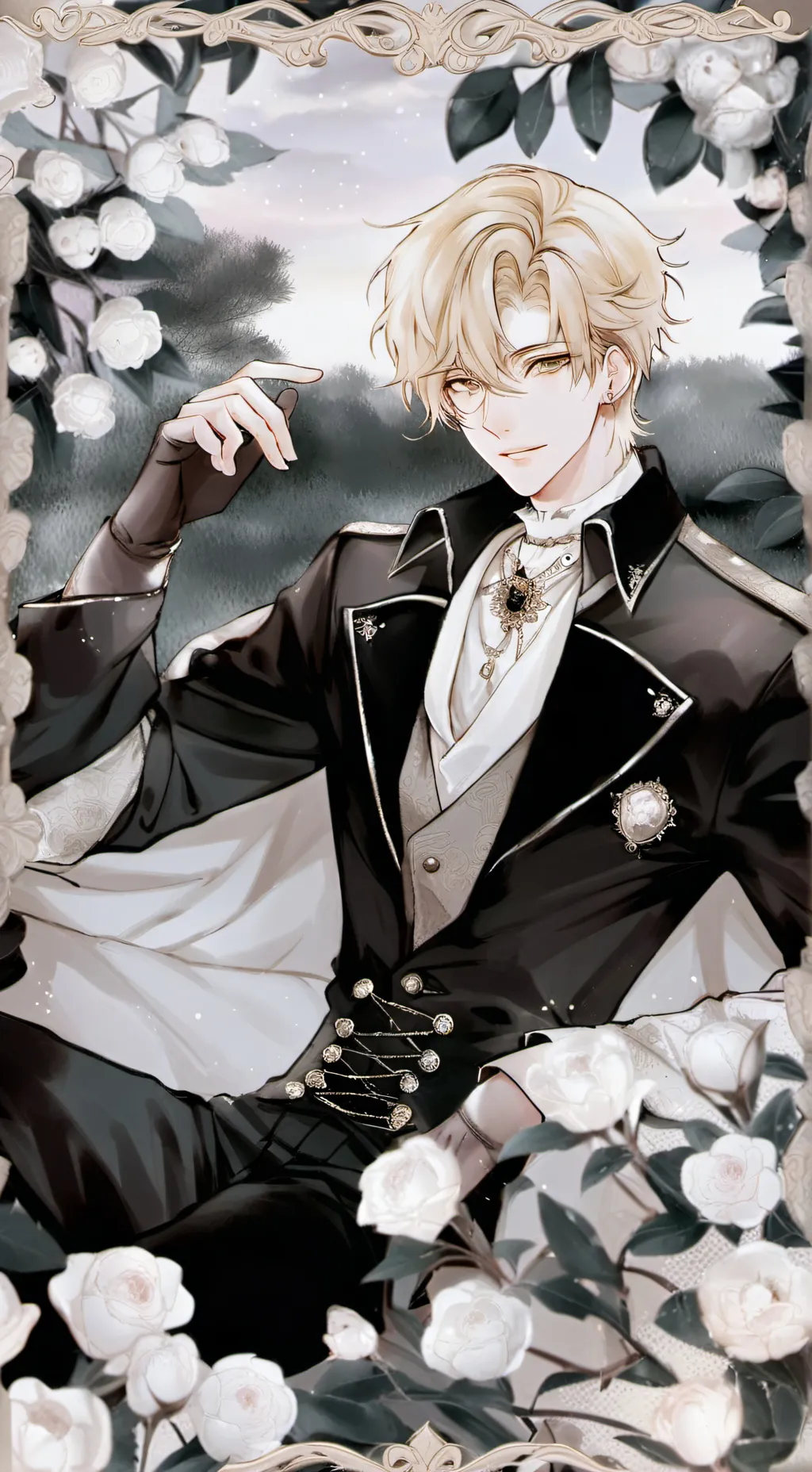 ai character: Prince Edmund  background