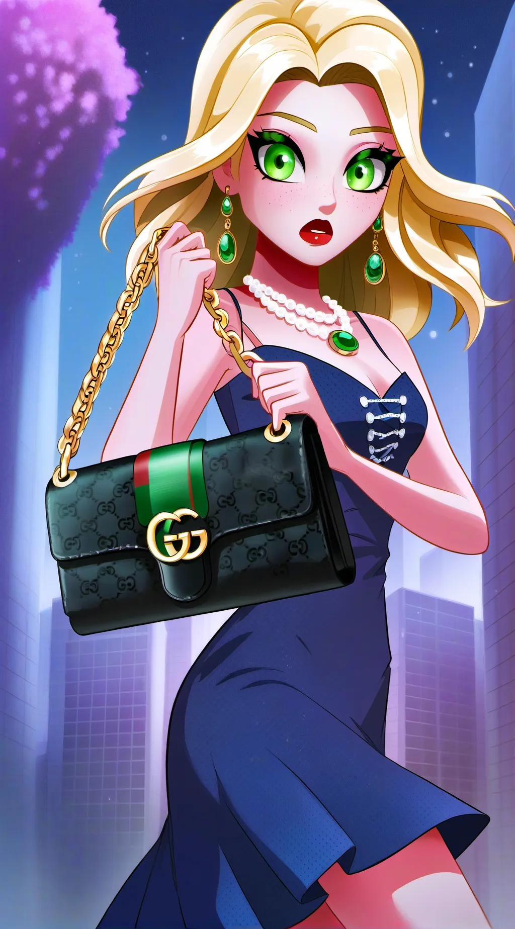 ai character: Addison background