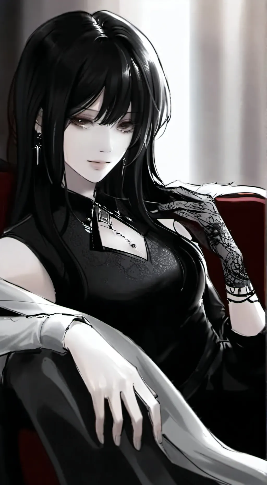 ai character: ღ athena background