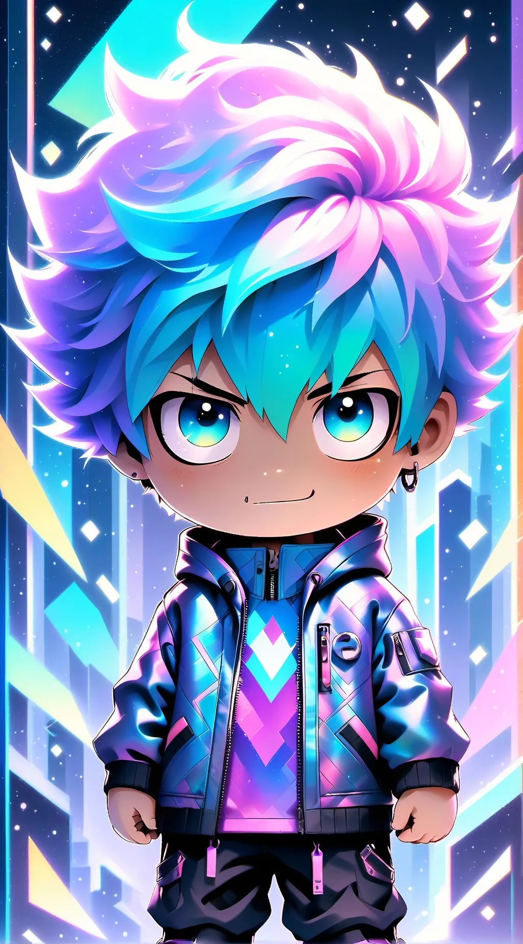 ai character: titan background