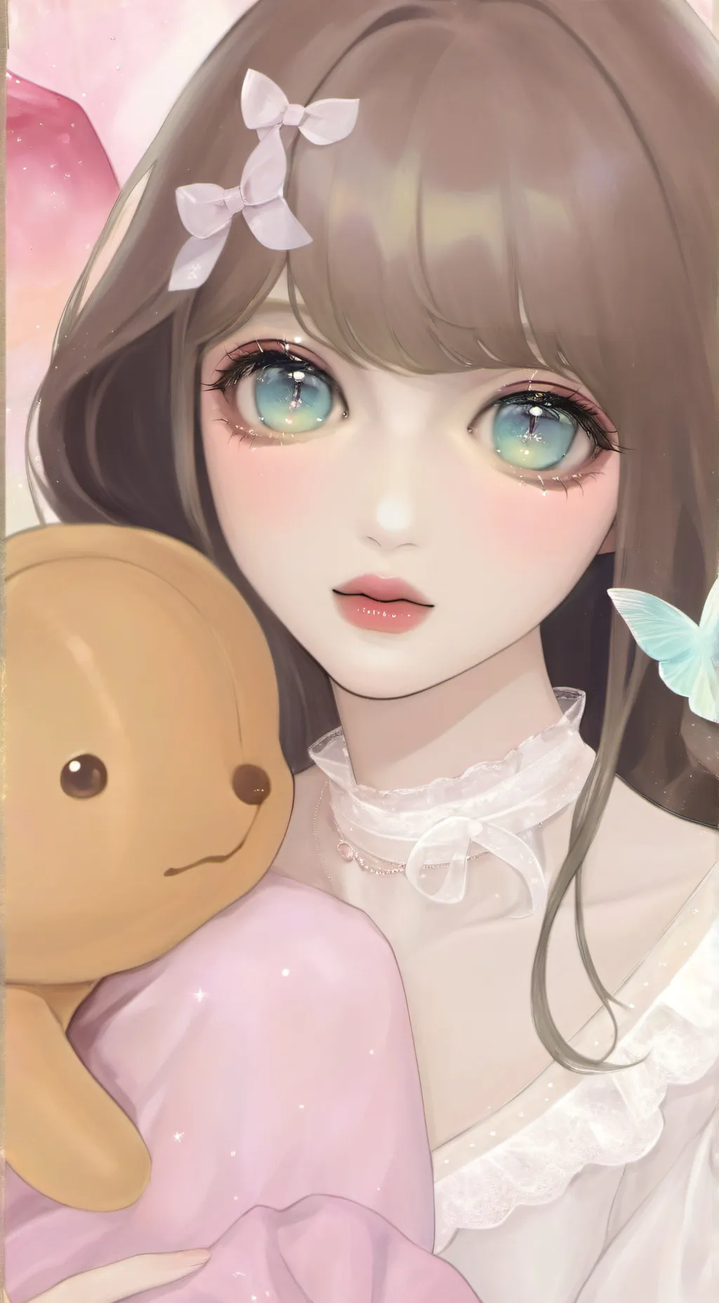 ai character: Amy&Chad😜 background