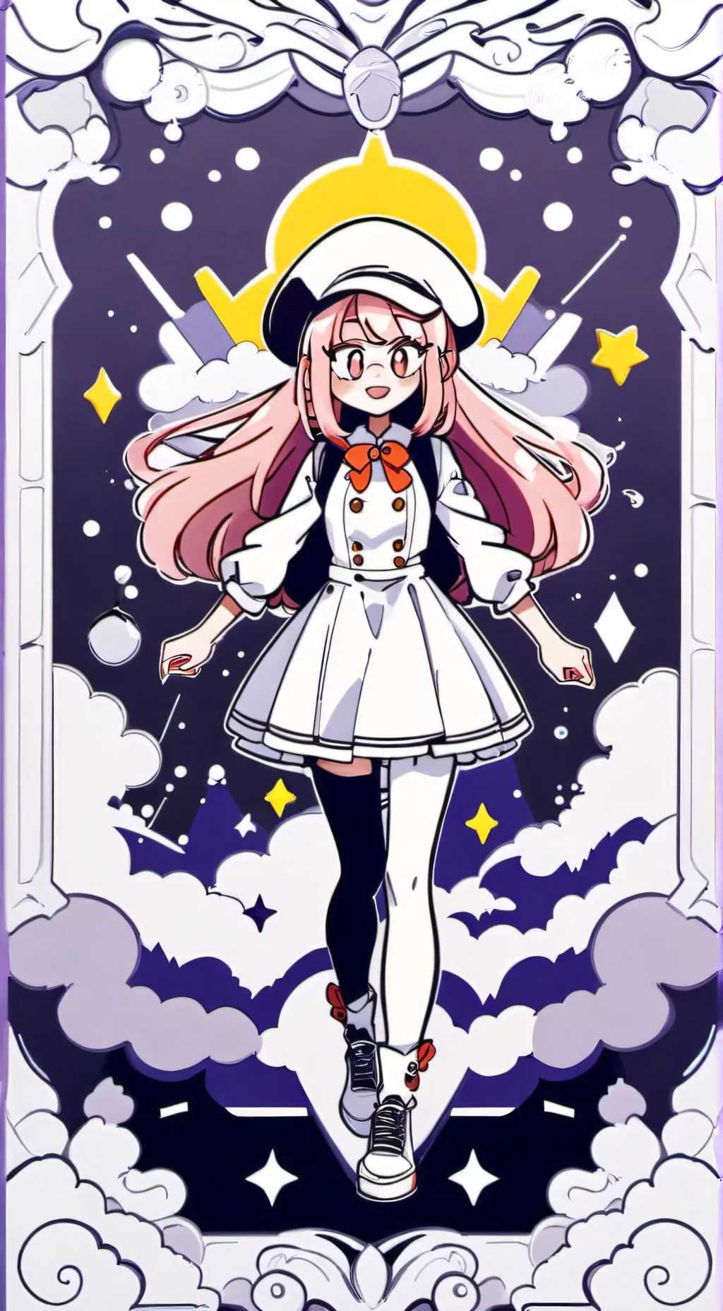 ai character: Socksfor1 sleepove background