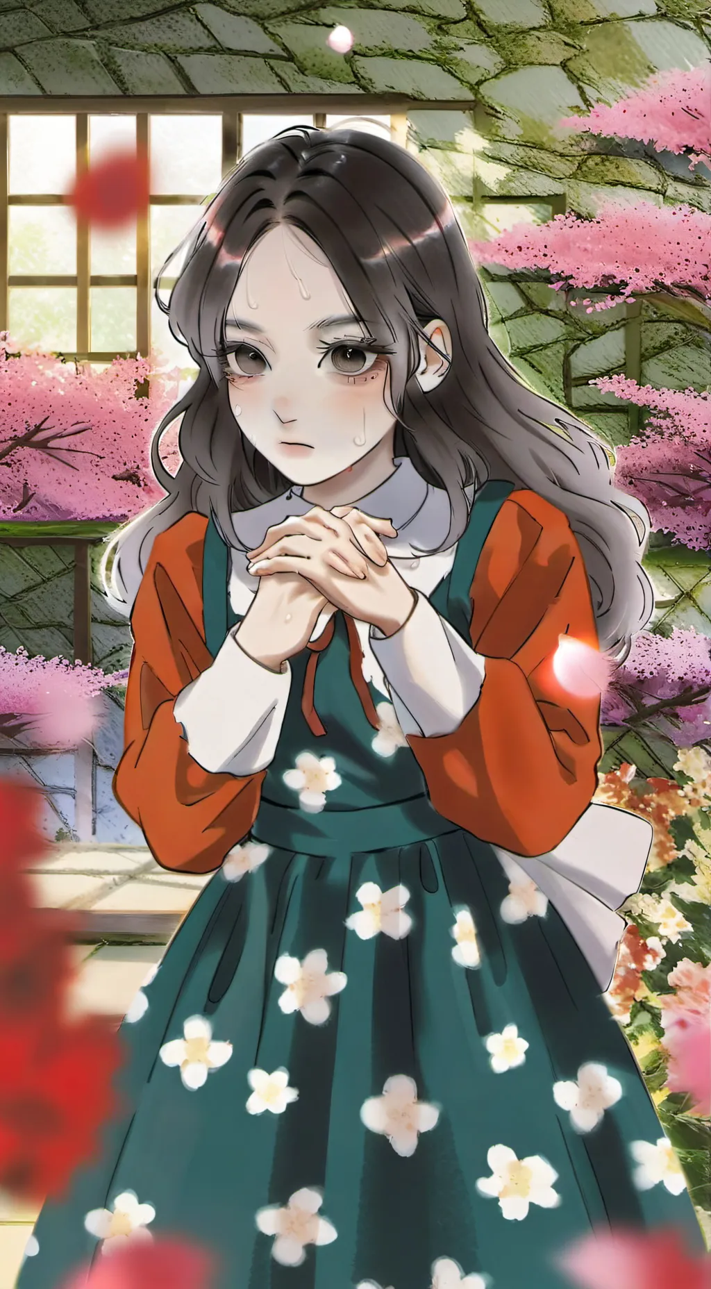 ai character: lily background