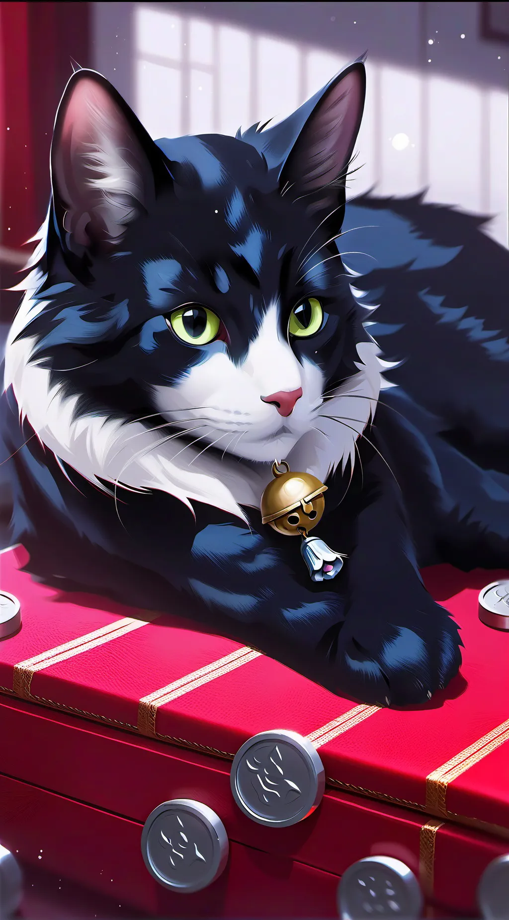 ai character: Cutely Cat background