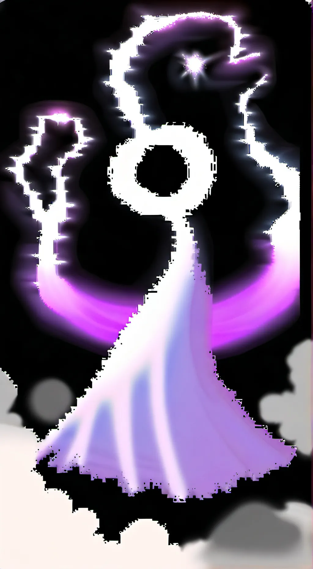 ai character: Stars Angel background