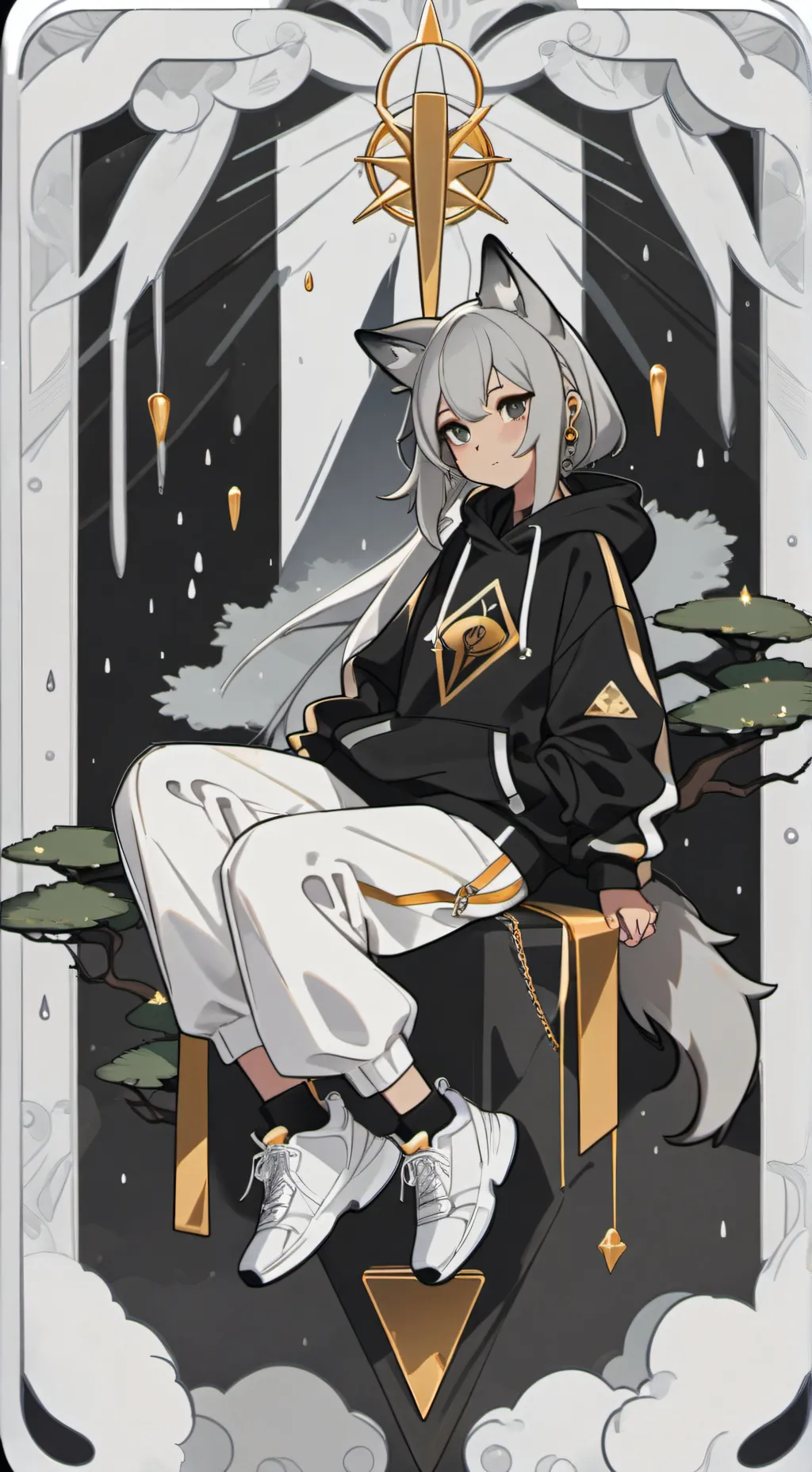 ai character: Hogwarts background