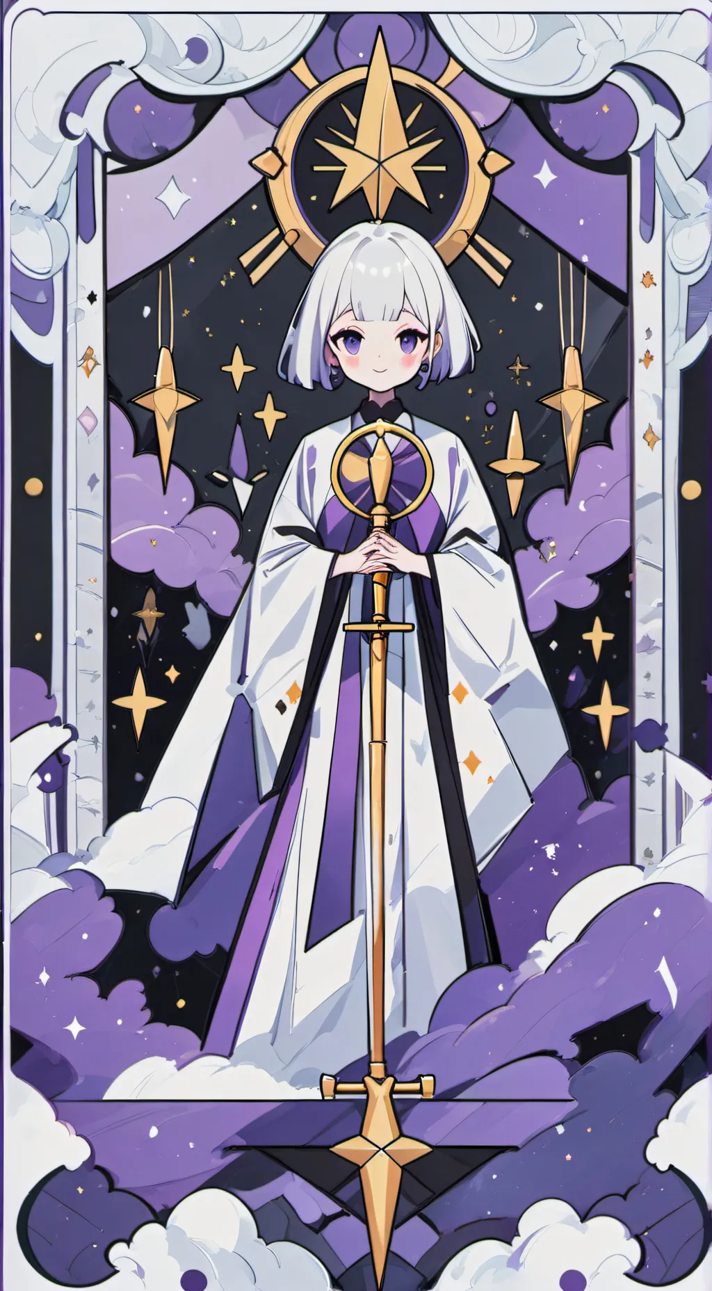 ai character: viruz 51 ;D background