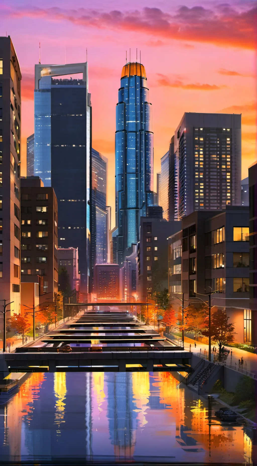 ai character: CITY RP background
