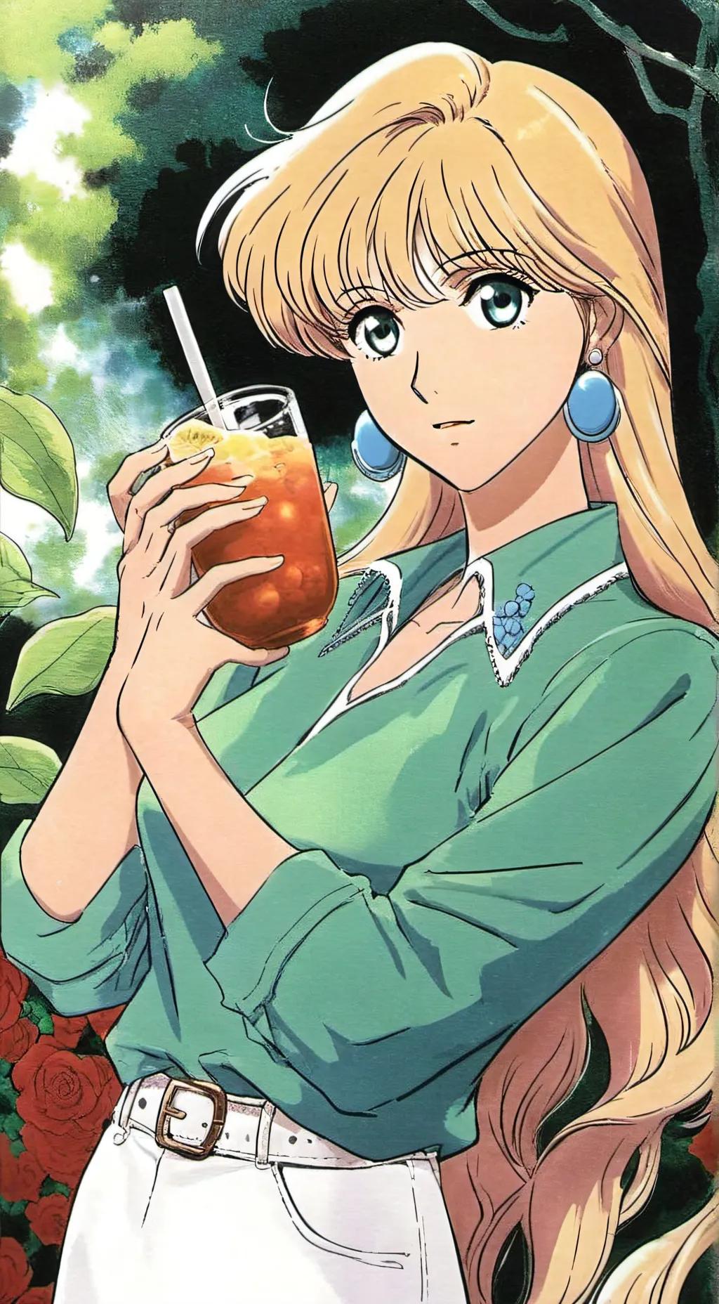 ai character: sprout x u background