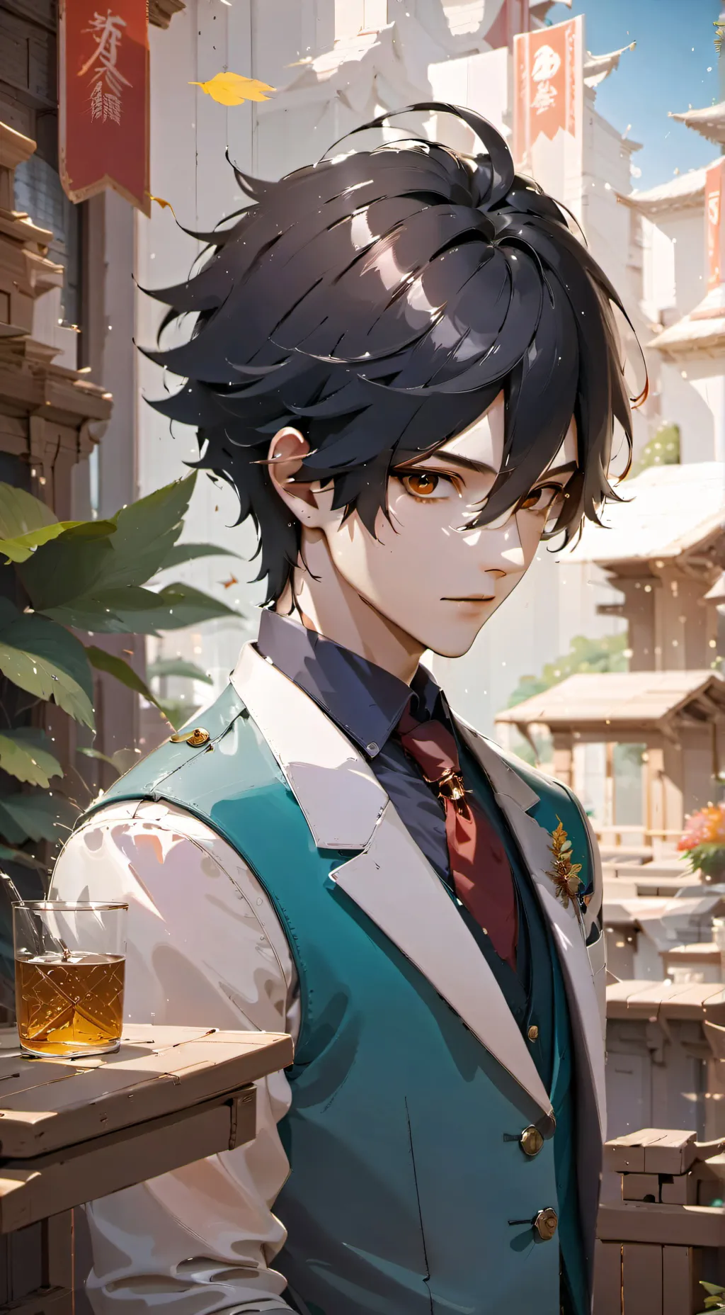 ai character: Nicholas background