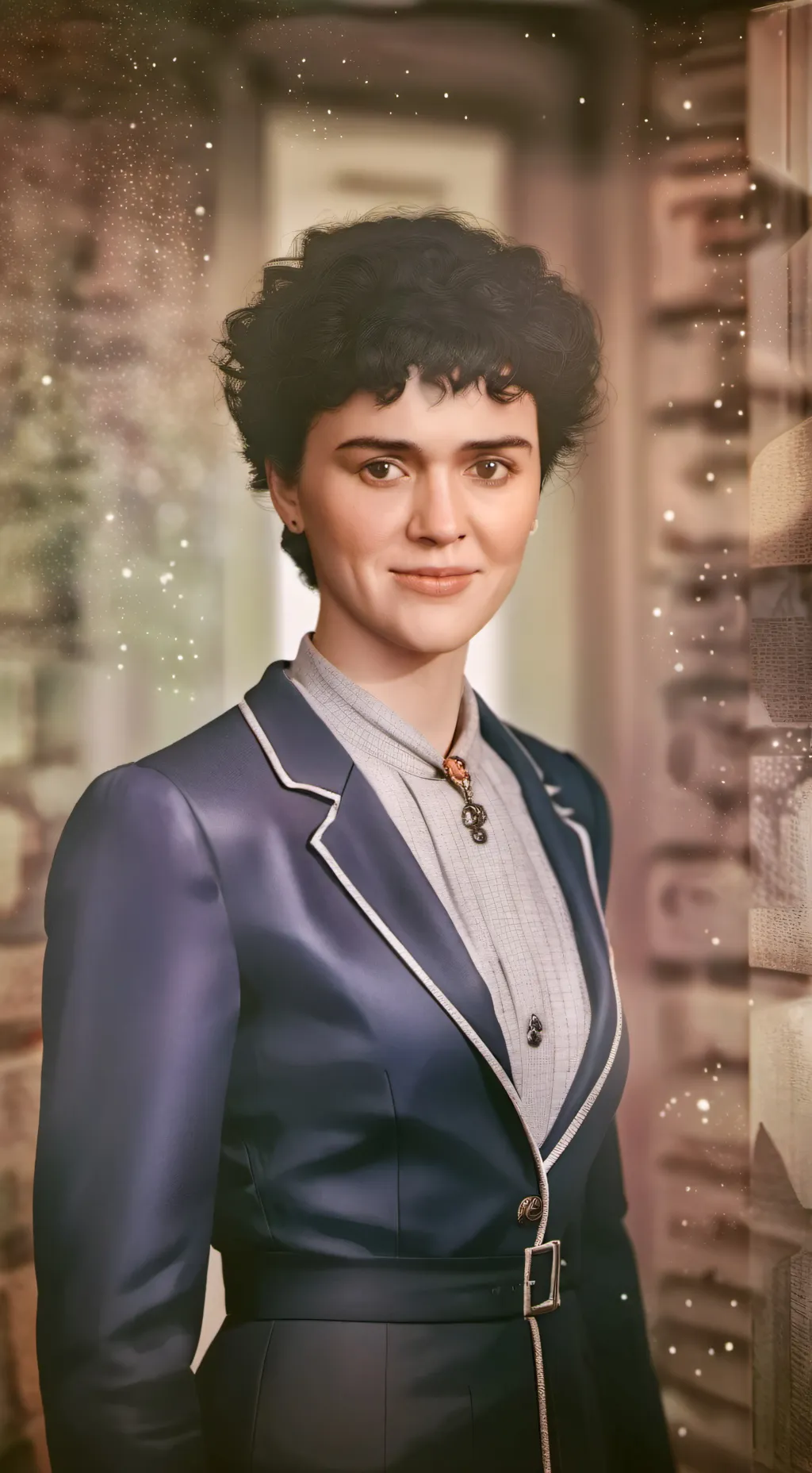 ai character: Wilma Holmes background