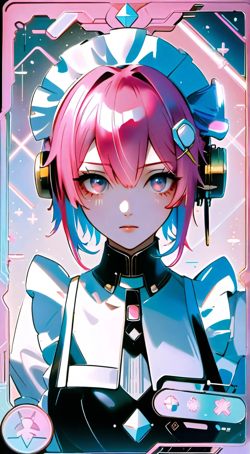 ai character: Aurora background