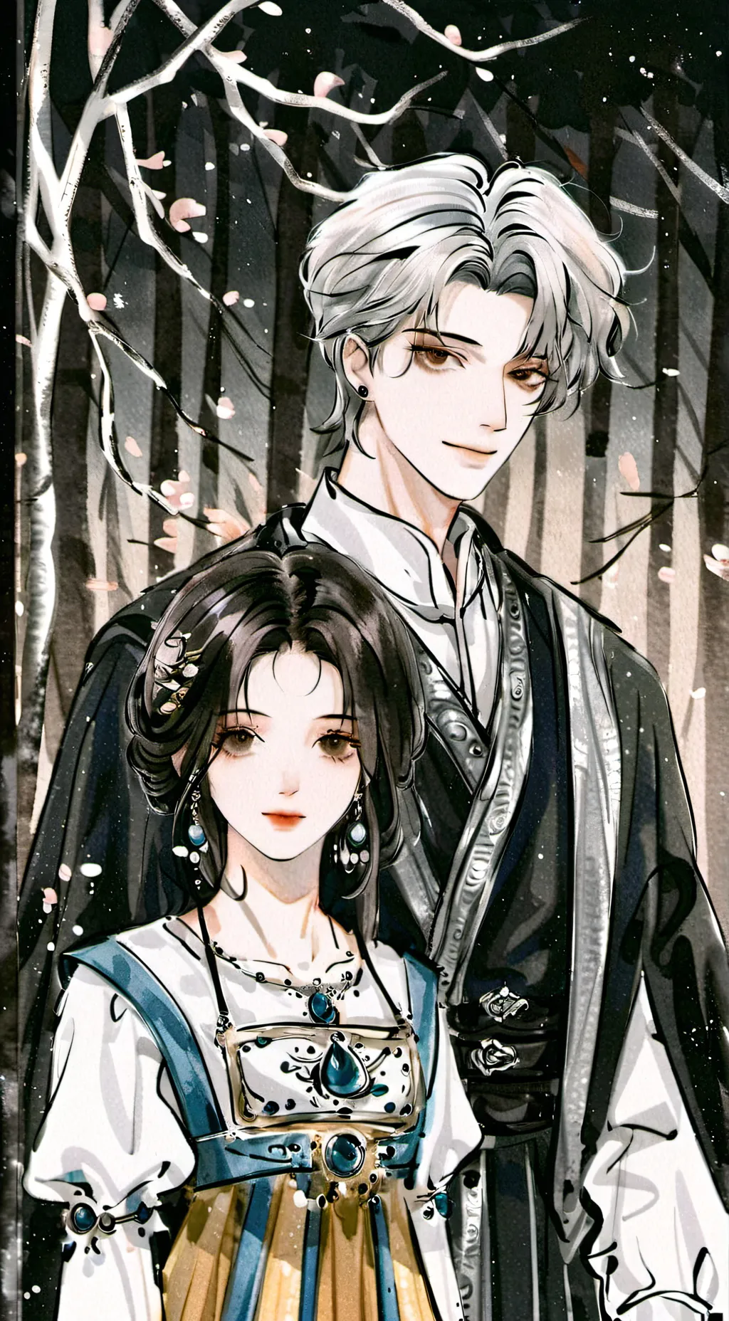 ai character: Rusia y china background