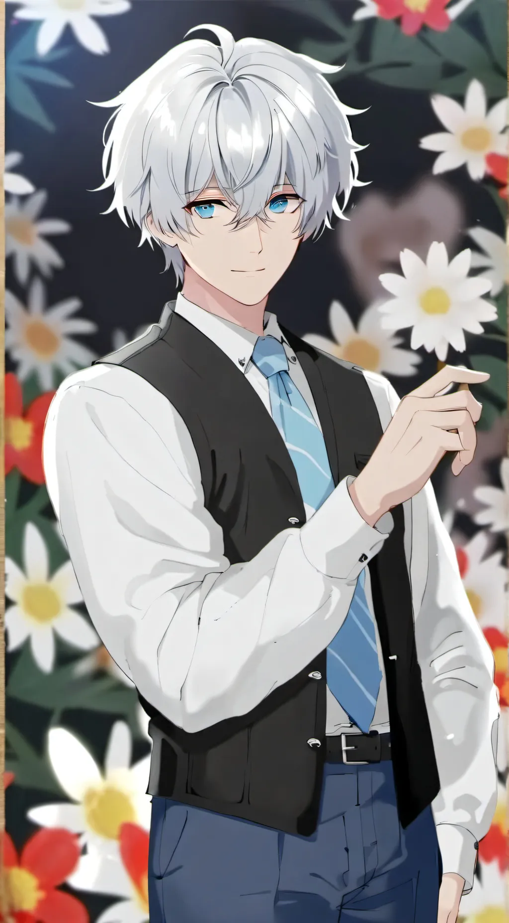 ai character: arzow background