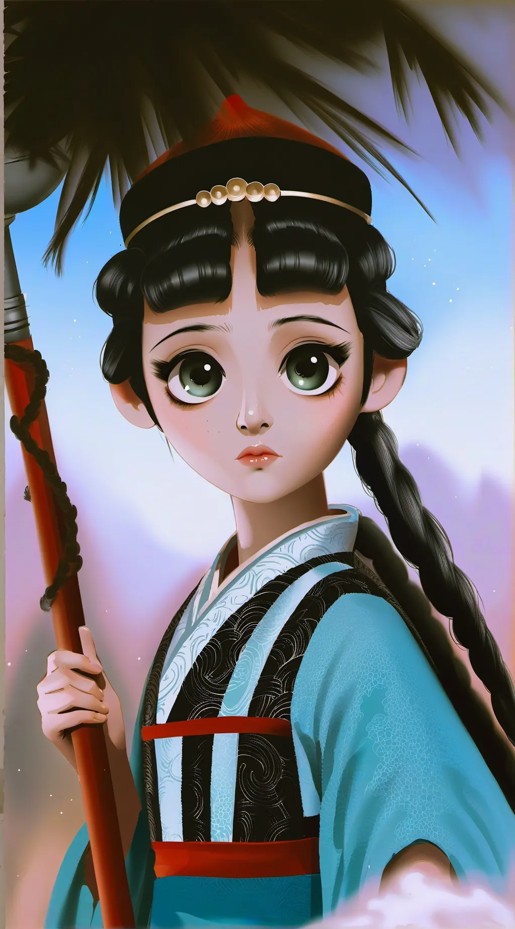 ai character: Sprunki background