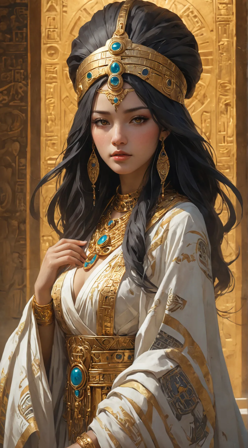ai character: Ariel background