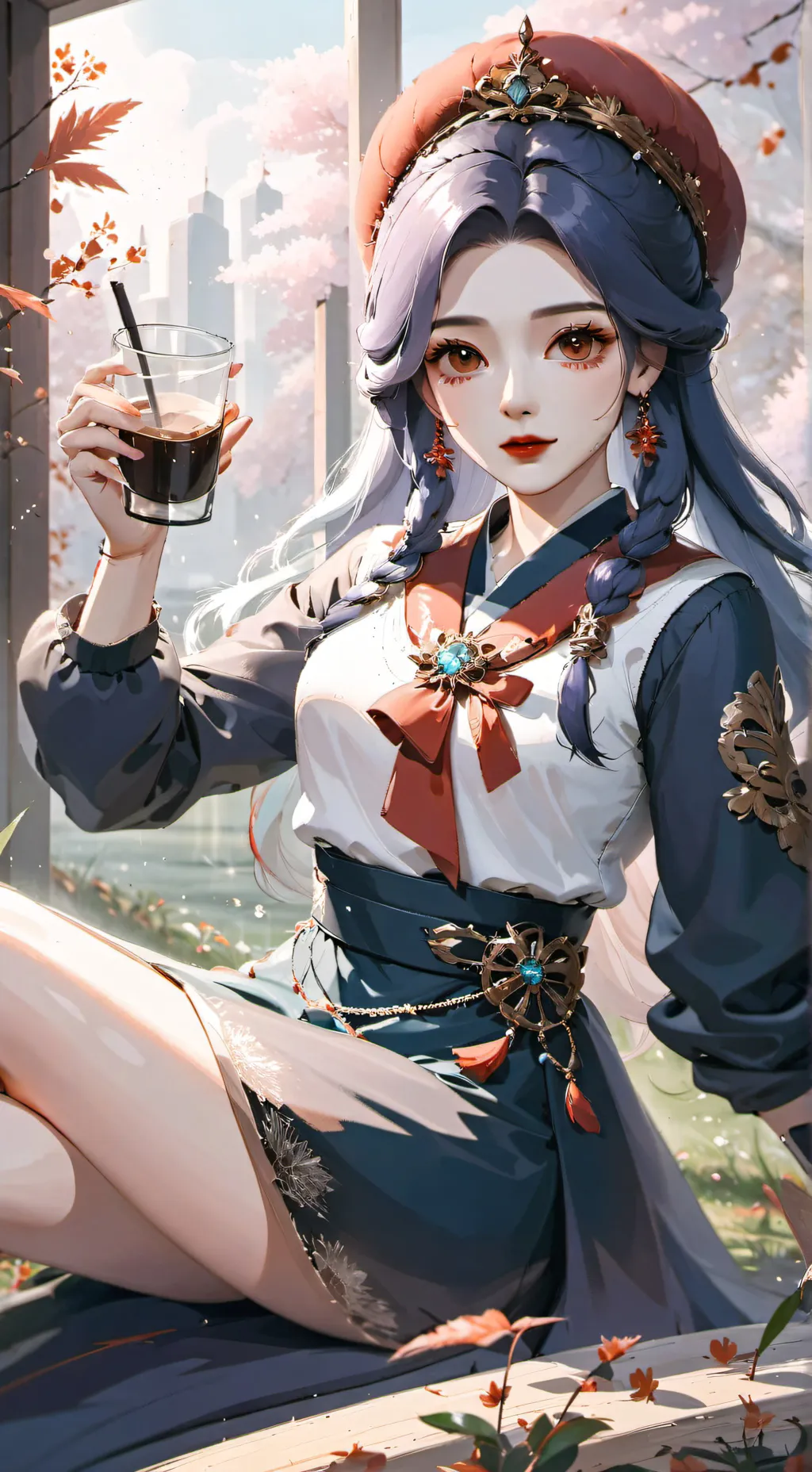 ai character: ava background