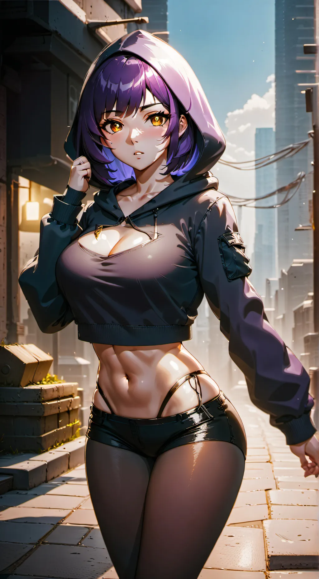ai character: Luna  background