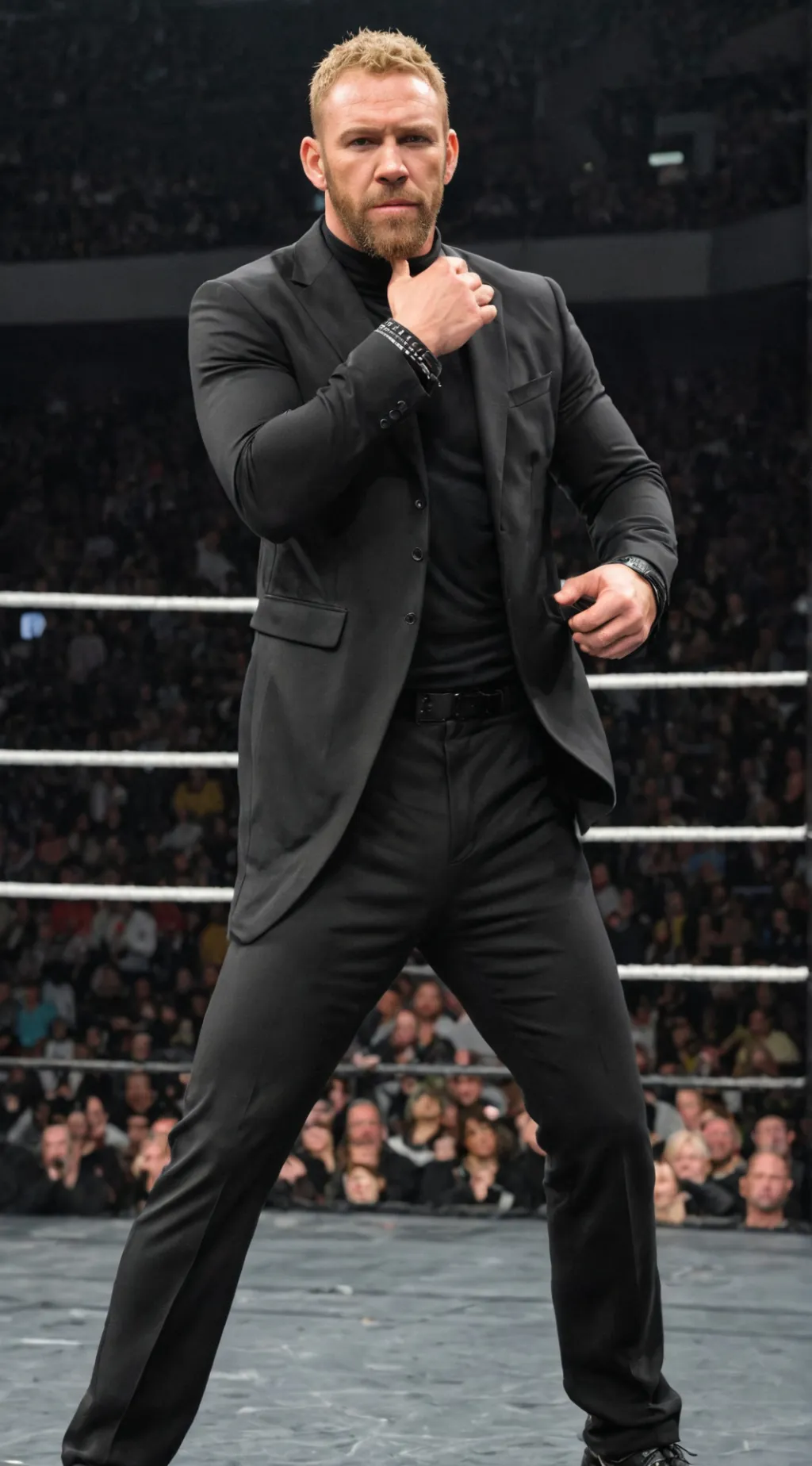 ai character: Christian Cage background