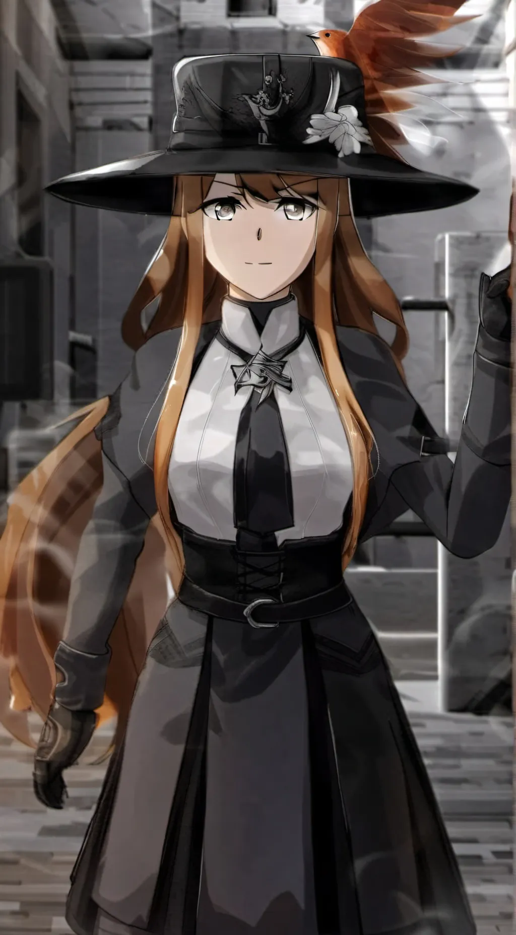 ai character: лера background