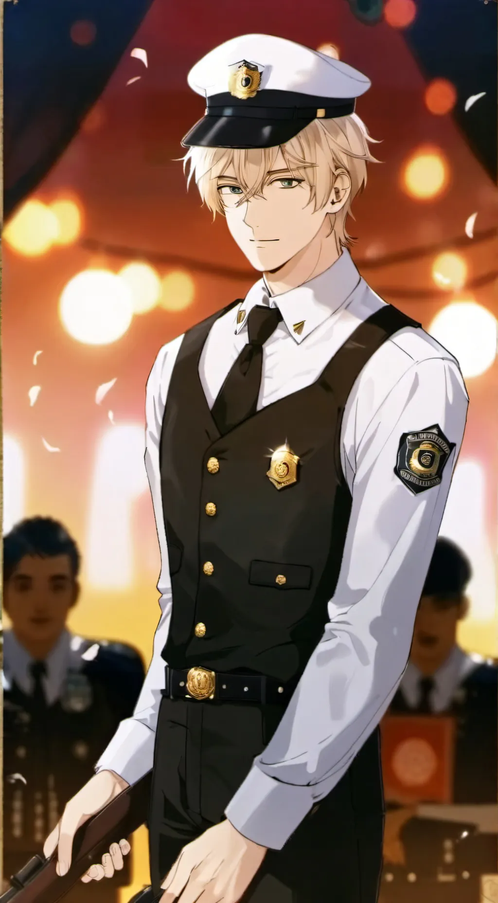ai character: Leo background