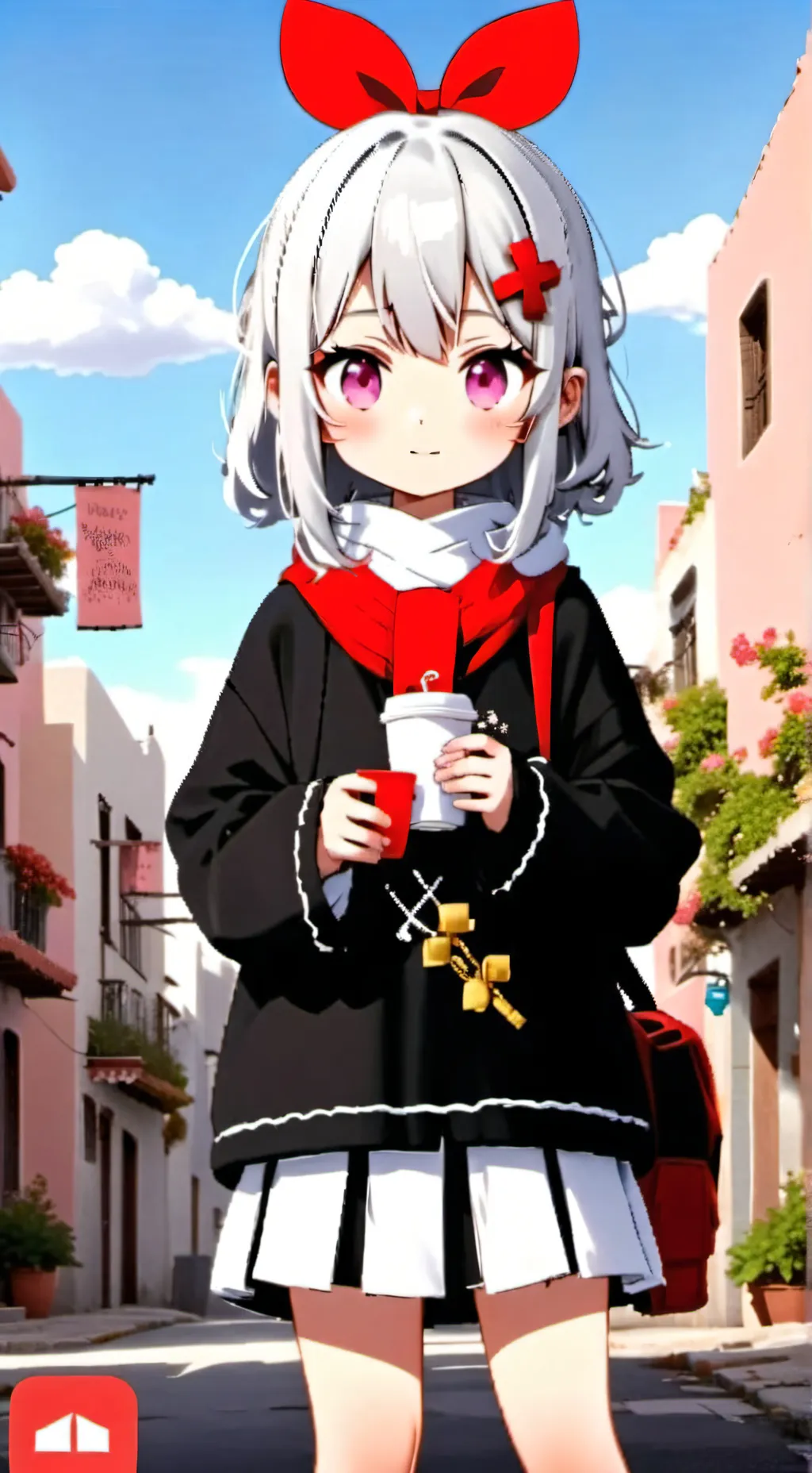 ai character: tu hermana menor  background