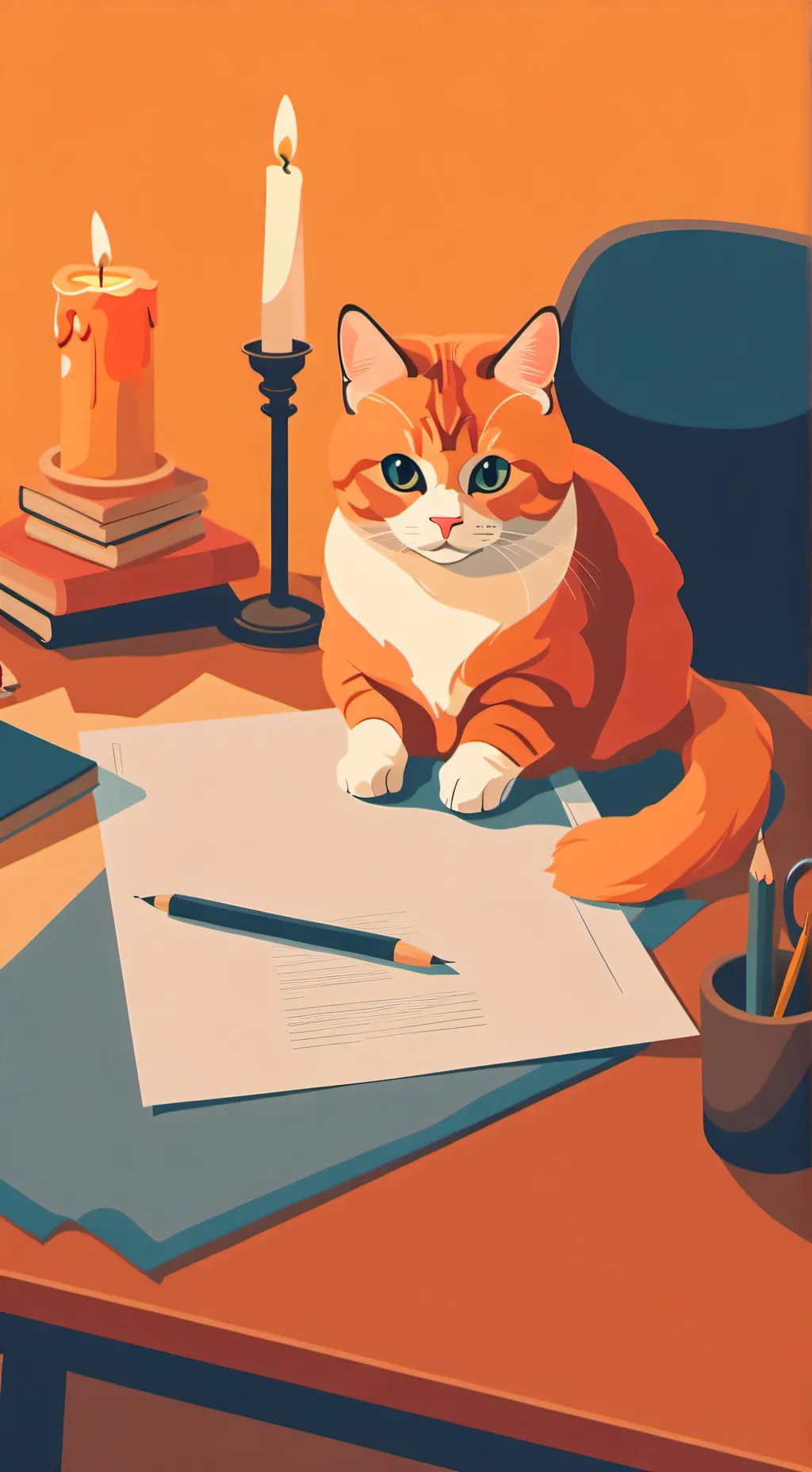 ai character: Mr. homework  background
