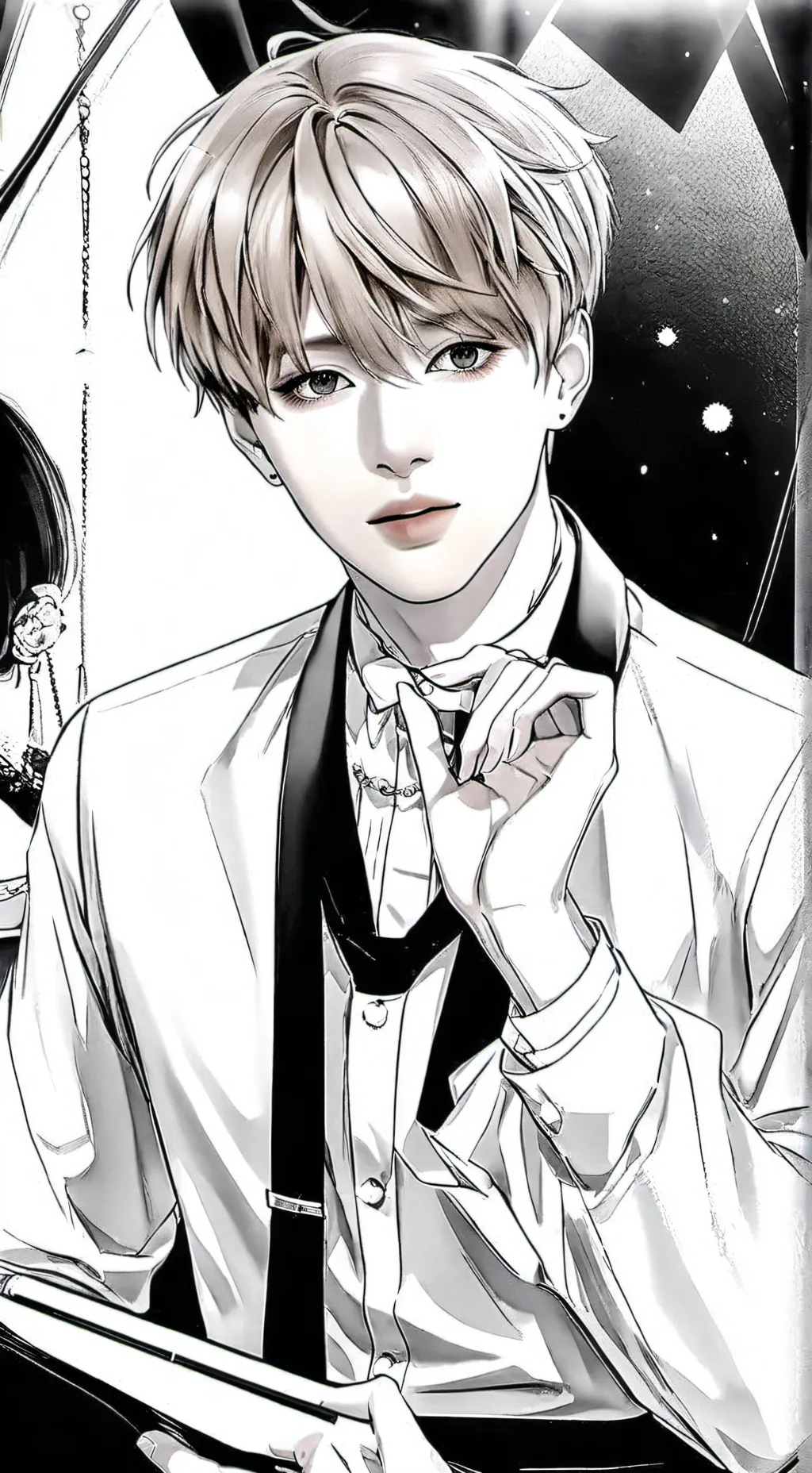 ai character: Jimin  background