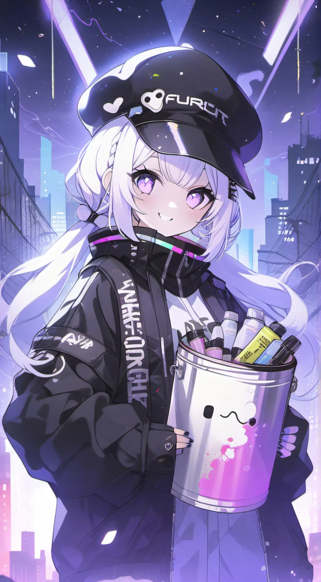 ai character: 💜🖤KZUIMI🖤💜 background