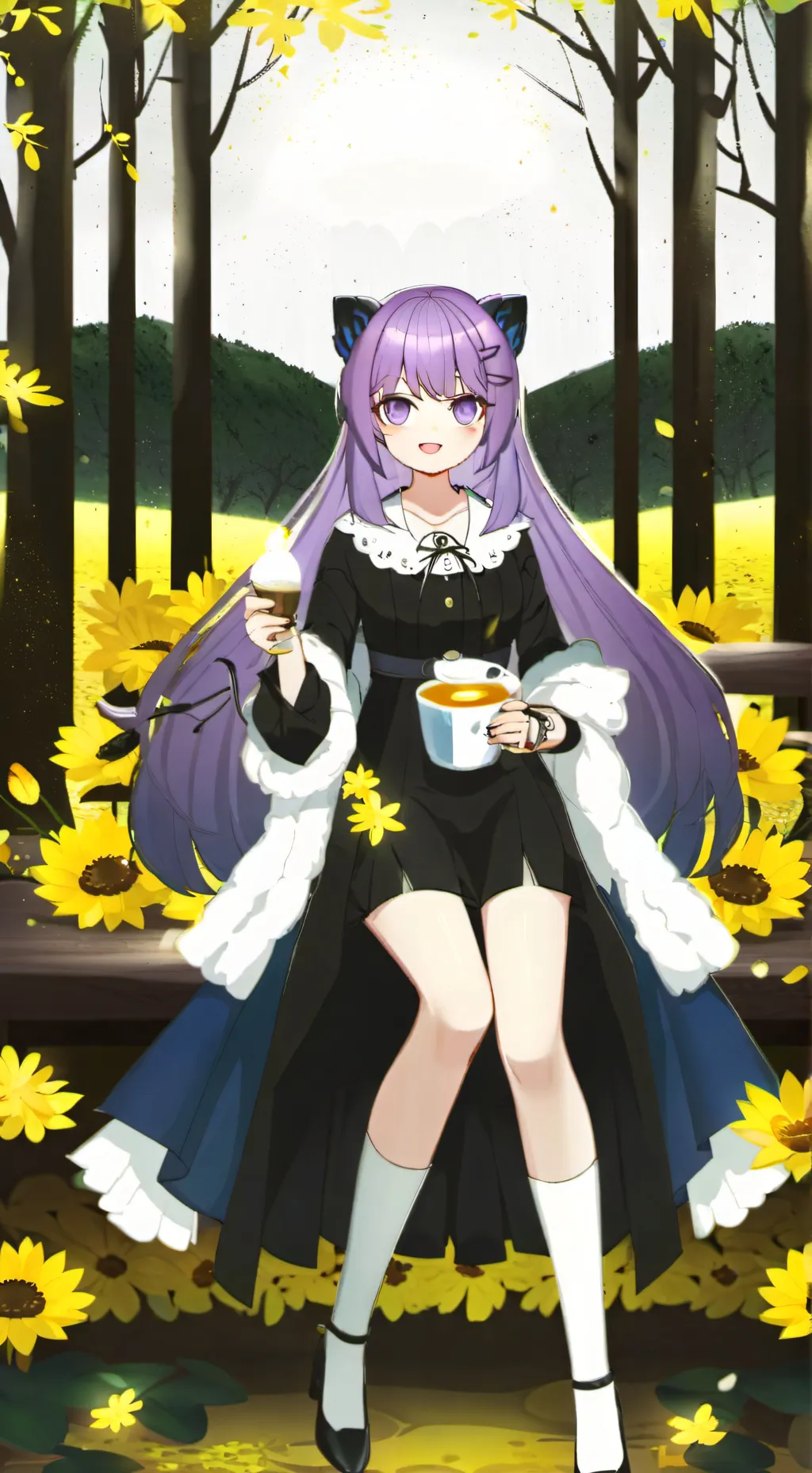 ai character: for my BFF a background