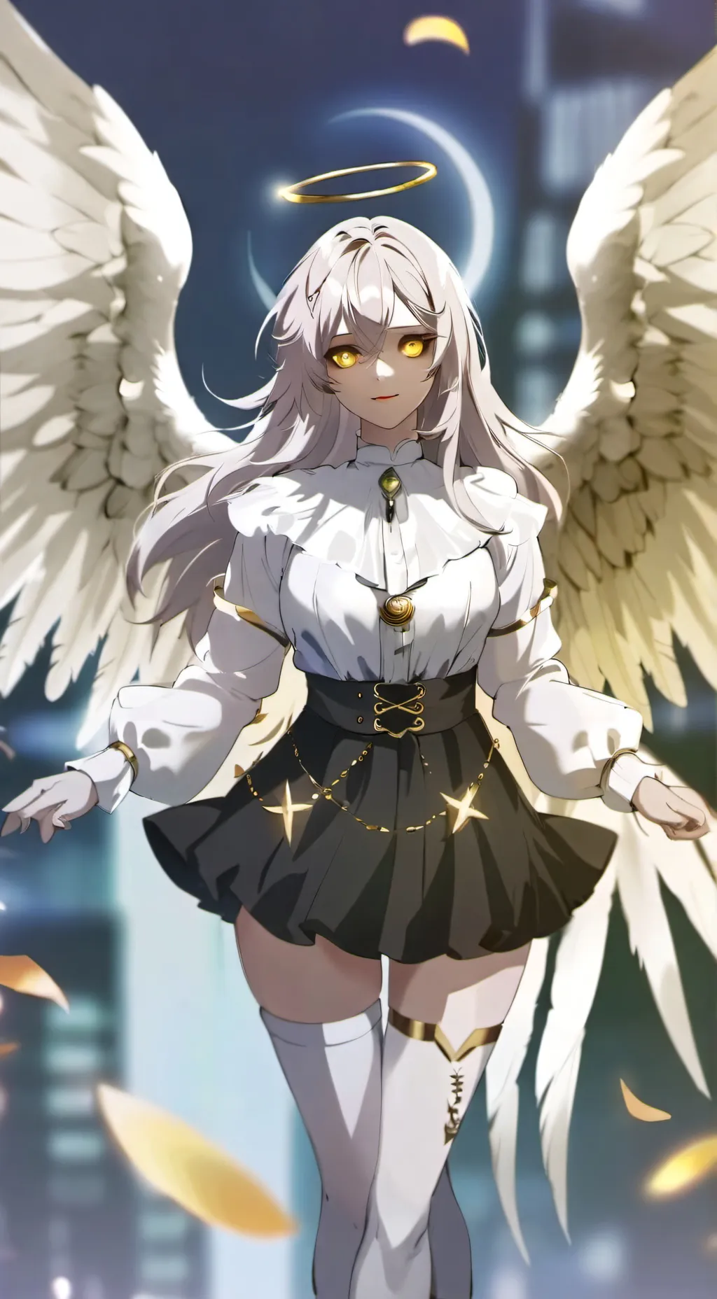 ai character: Luna background