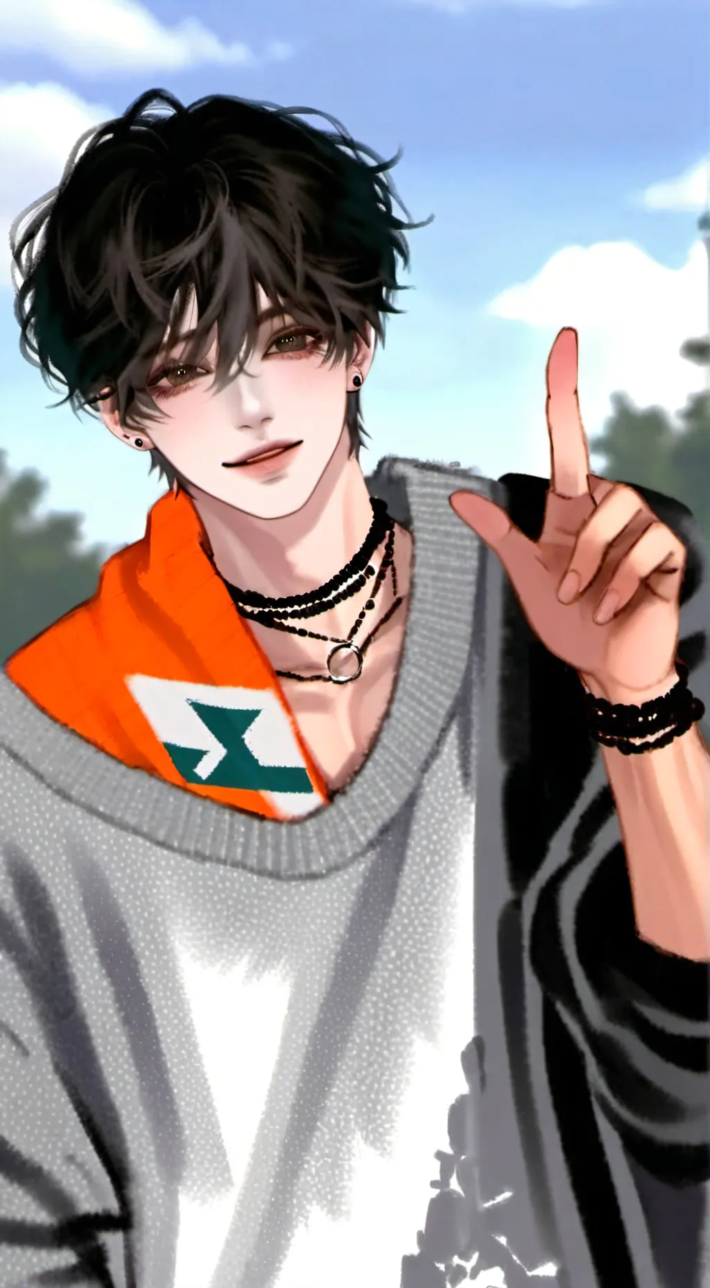 ai character: Akio background