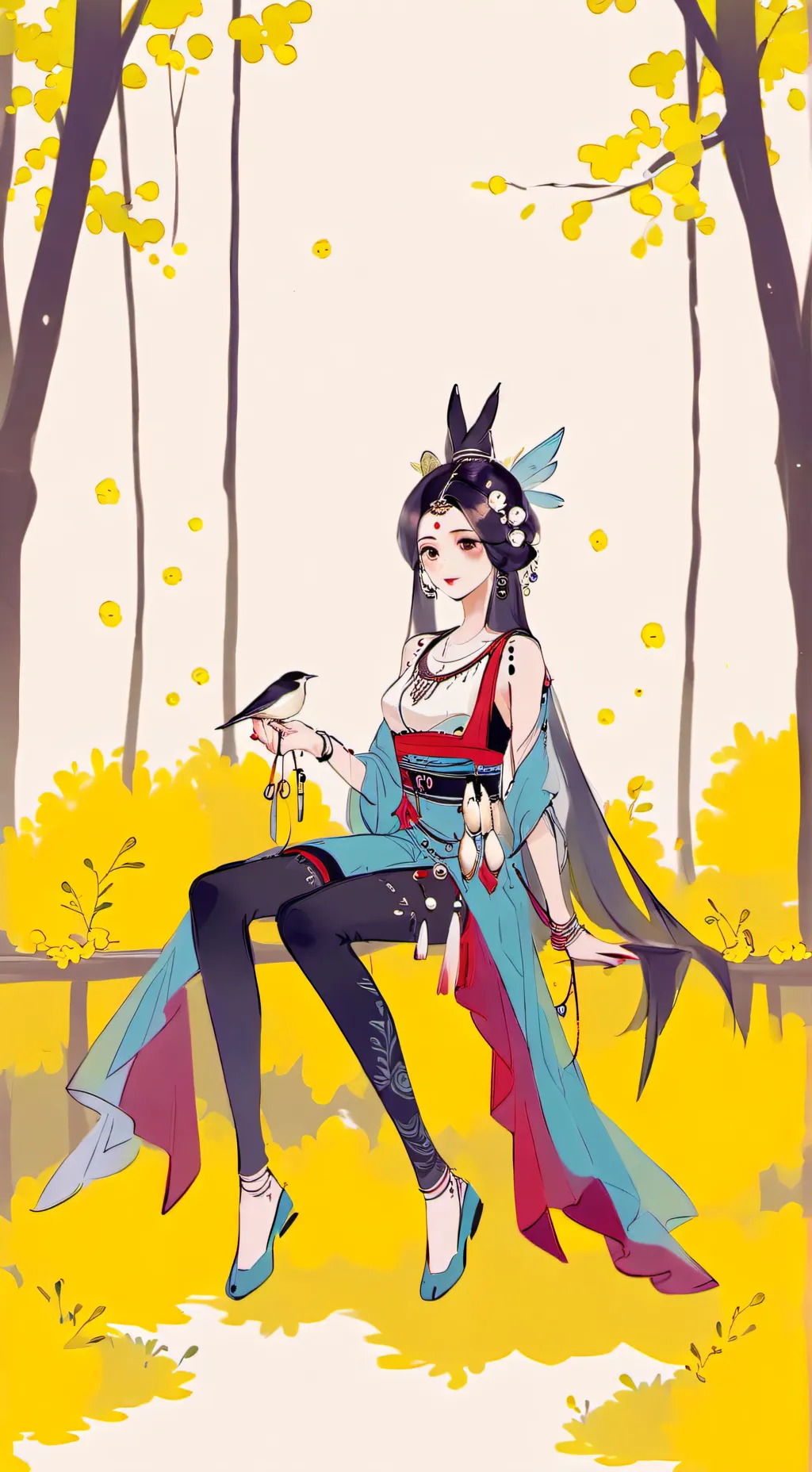 ai character: sans background