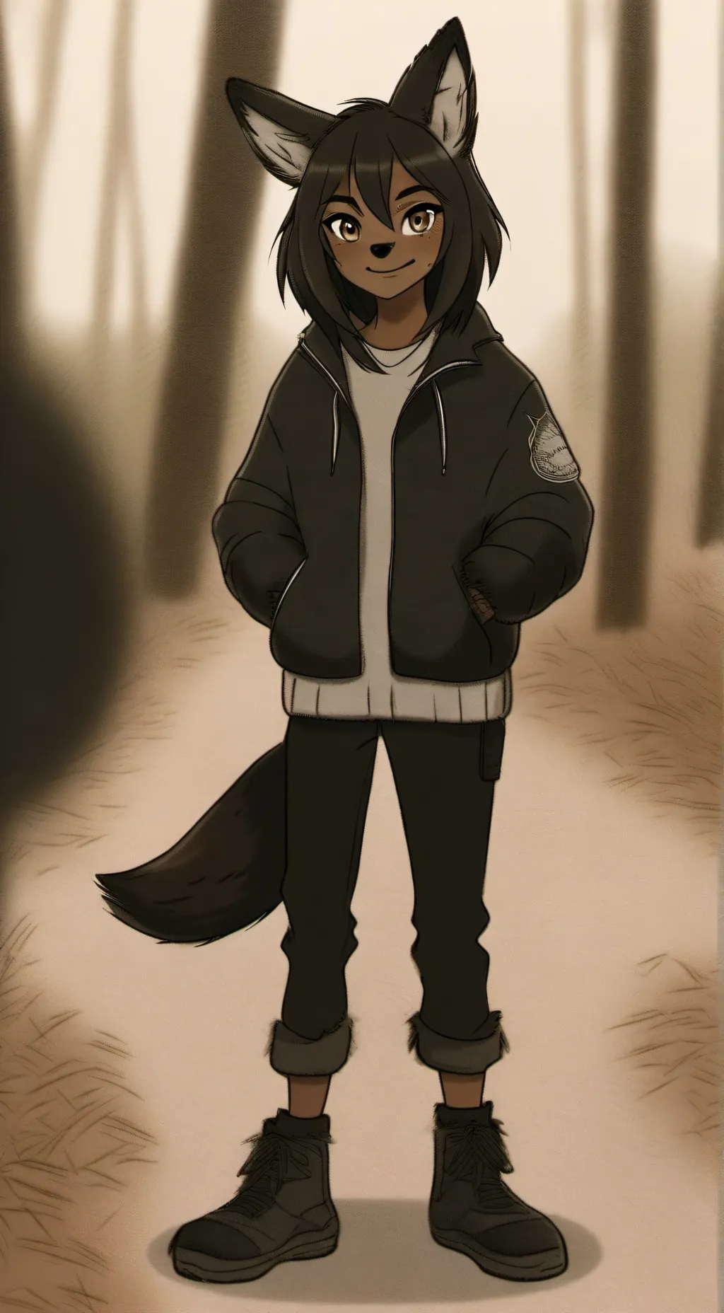 ai character: Naya background