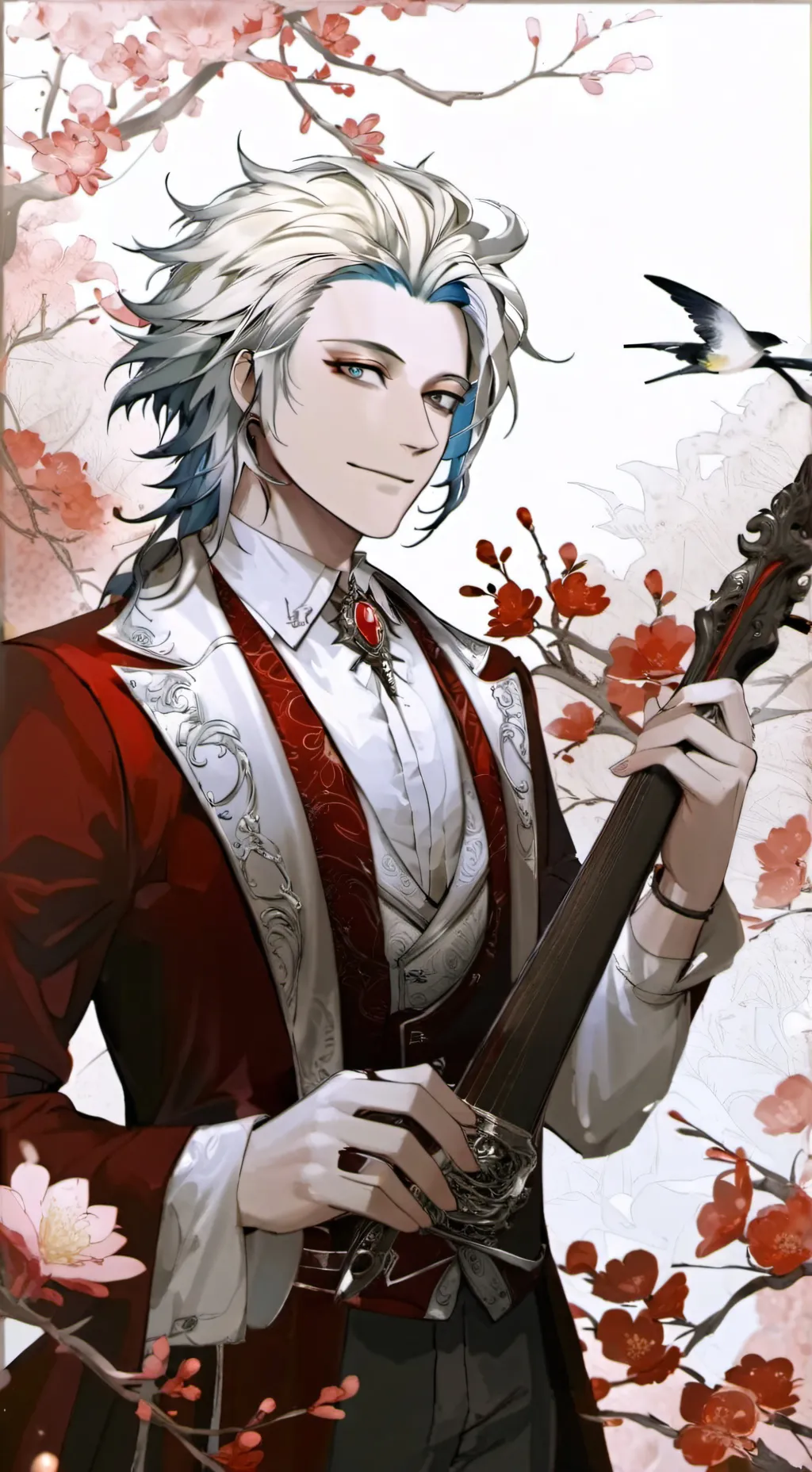 ai character: Kaiser X isagi background