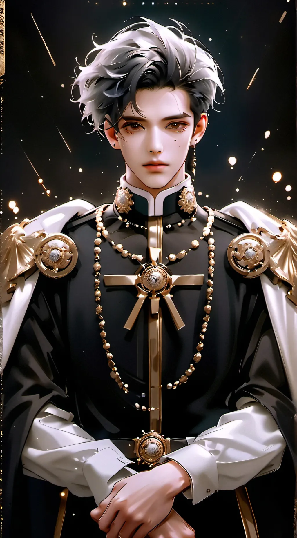 ai character: dandy, background