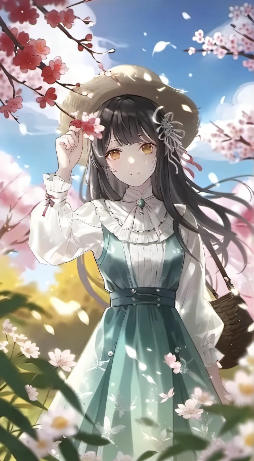 ai character: haruki ichenose background
