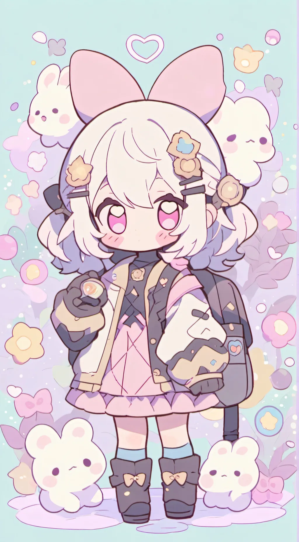 ai character: Dwbbtm4😹 background