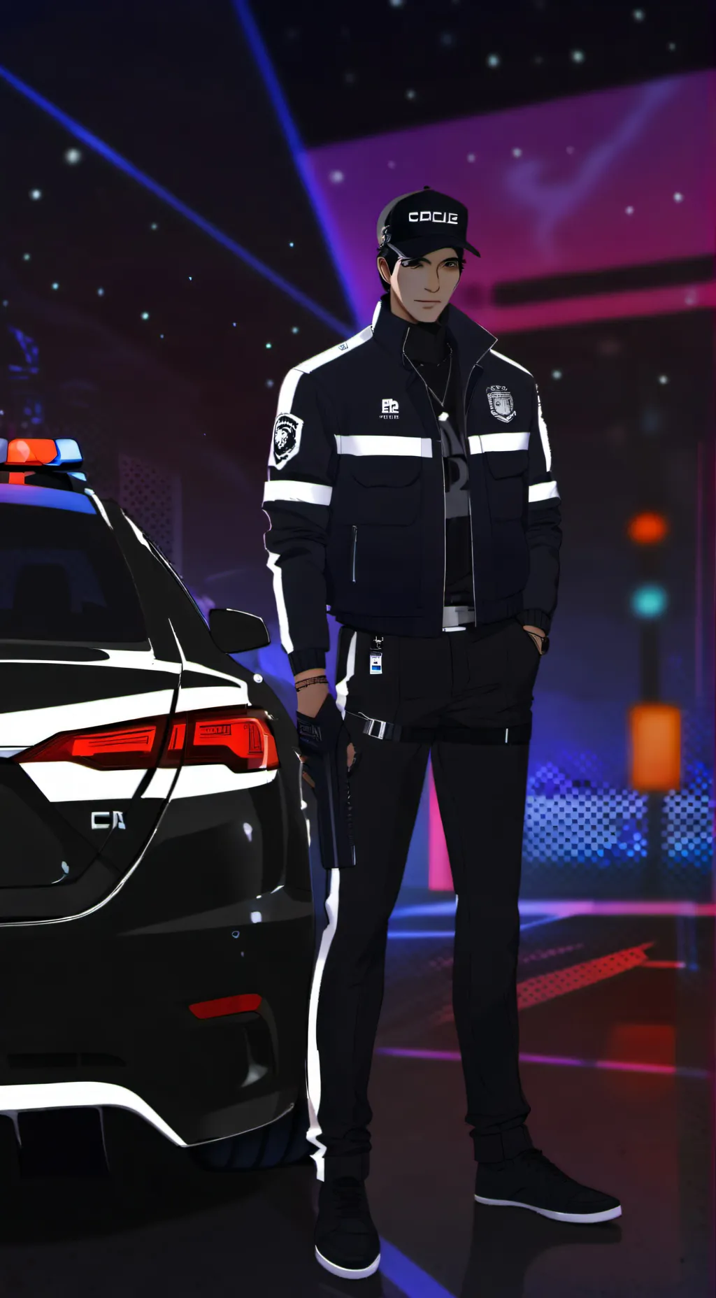 ai character: poilce background