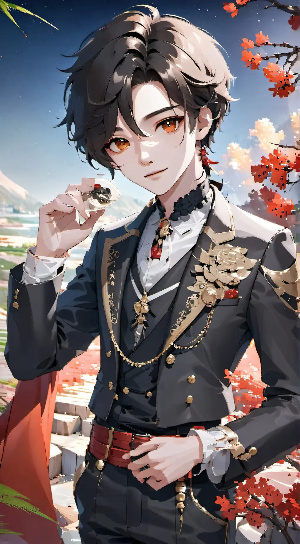 ai character: Robert  background