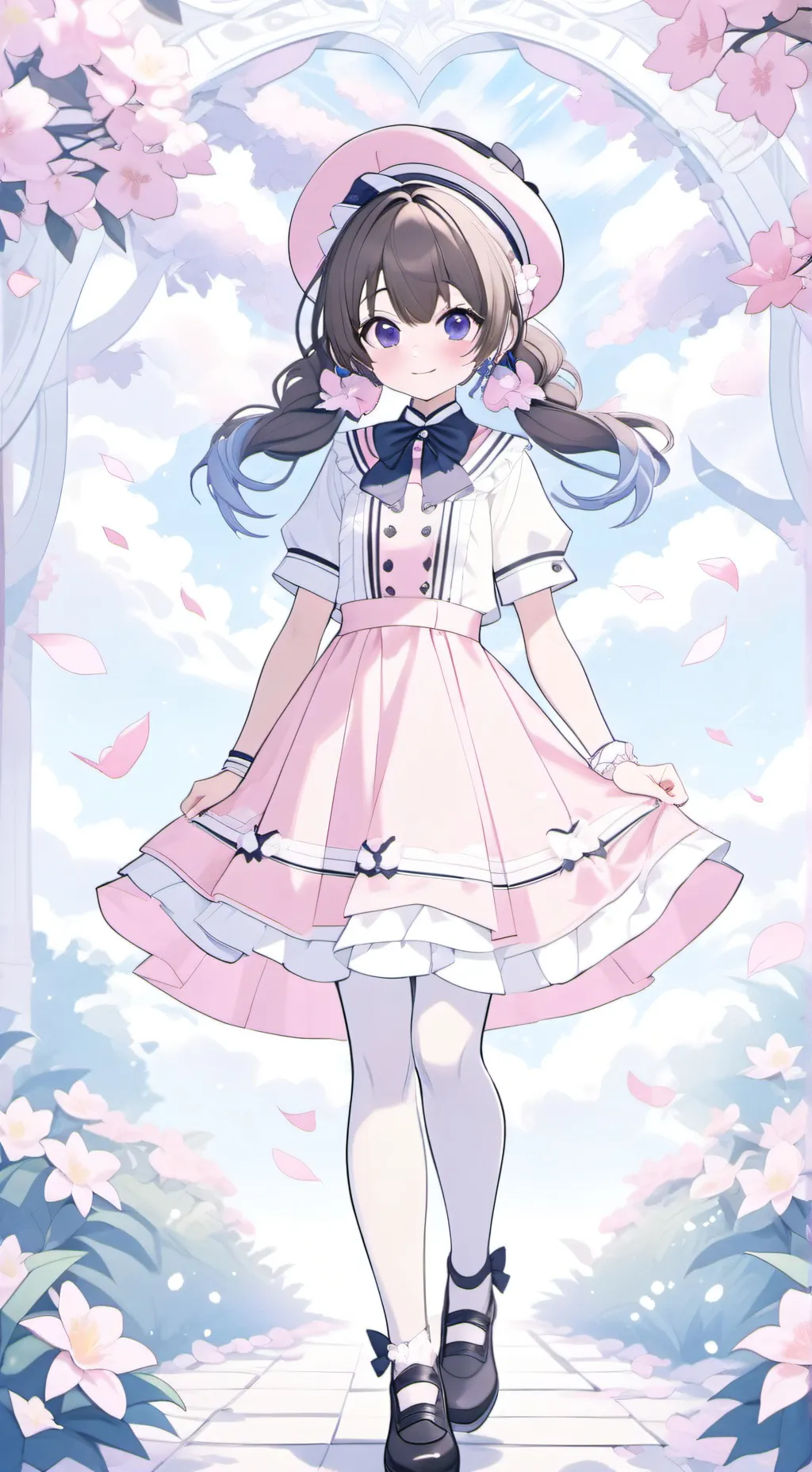 ai character: Zoe  background