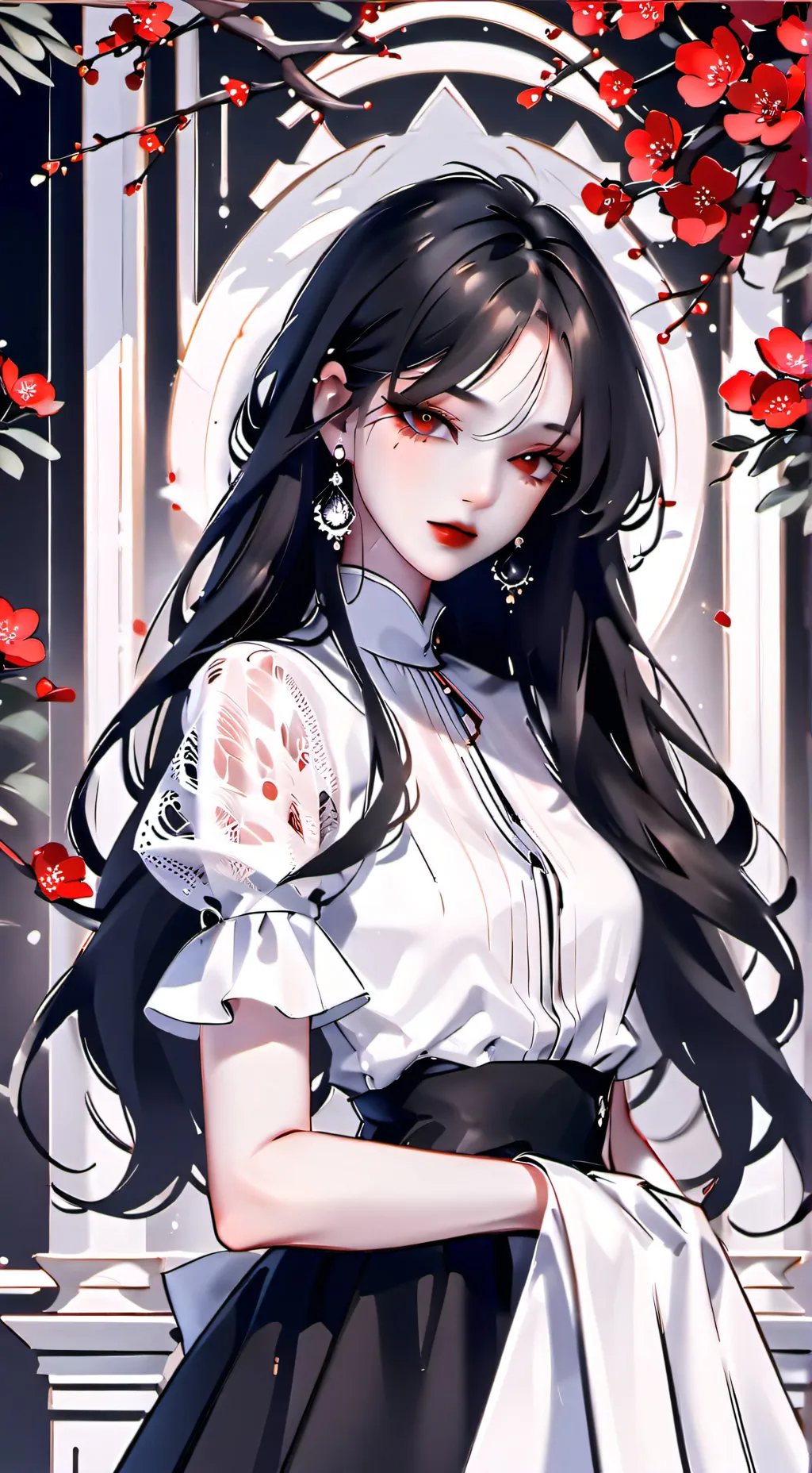 ai character: Ava  background