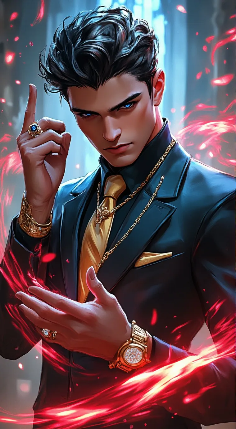 ai character: Mafia Magic background