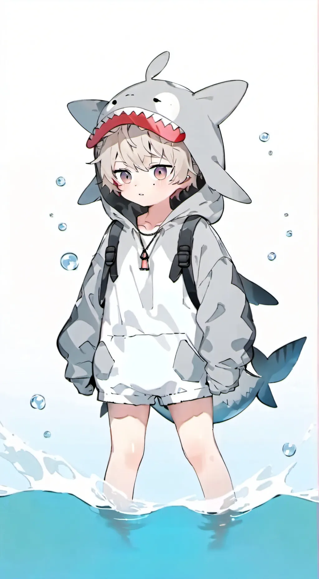 ai character: Shark bf background